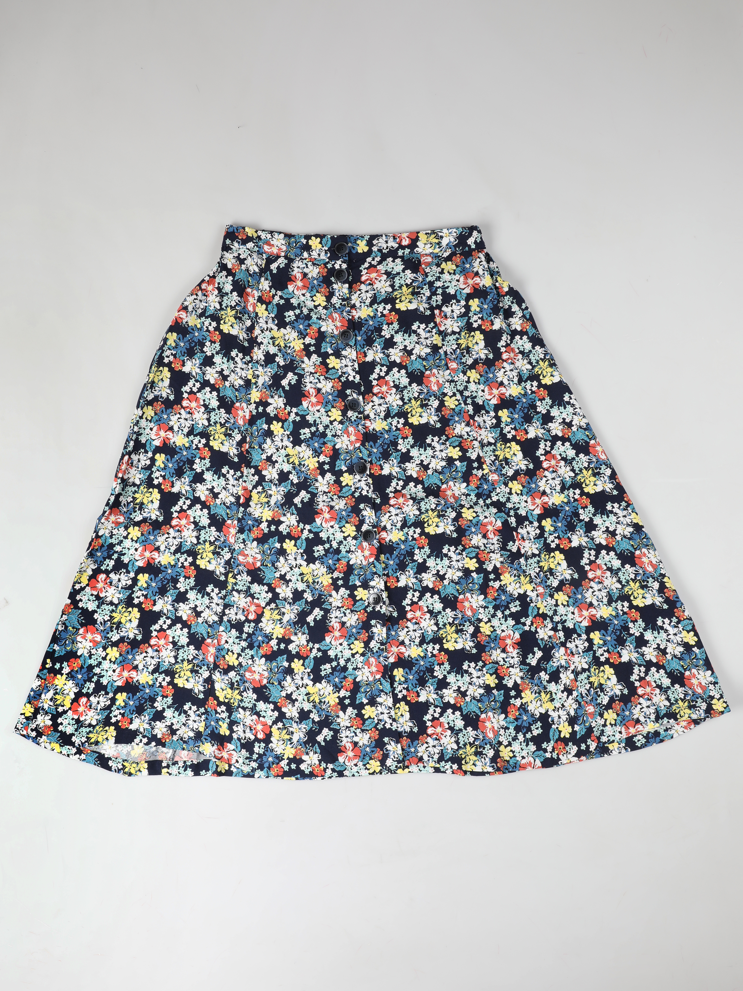 Colins Midi Skirt Kadın Çok Renkli Etek. 1
