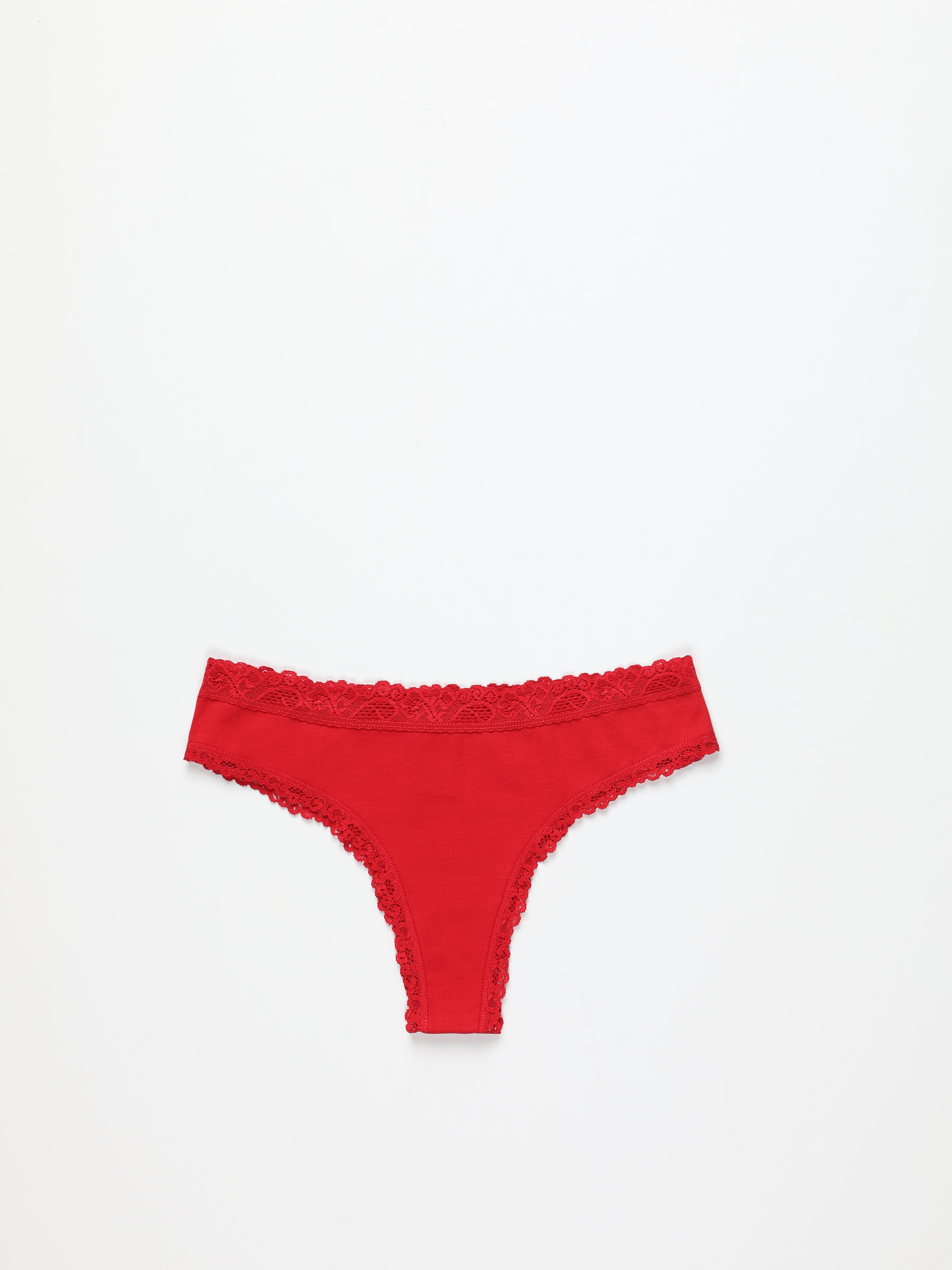 Comfort Fit  Kadın Kirmizi Boxer