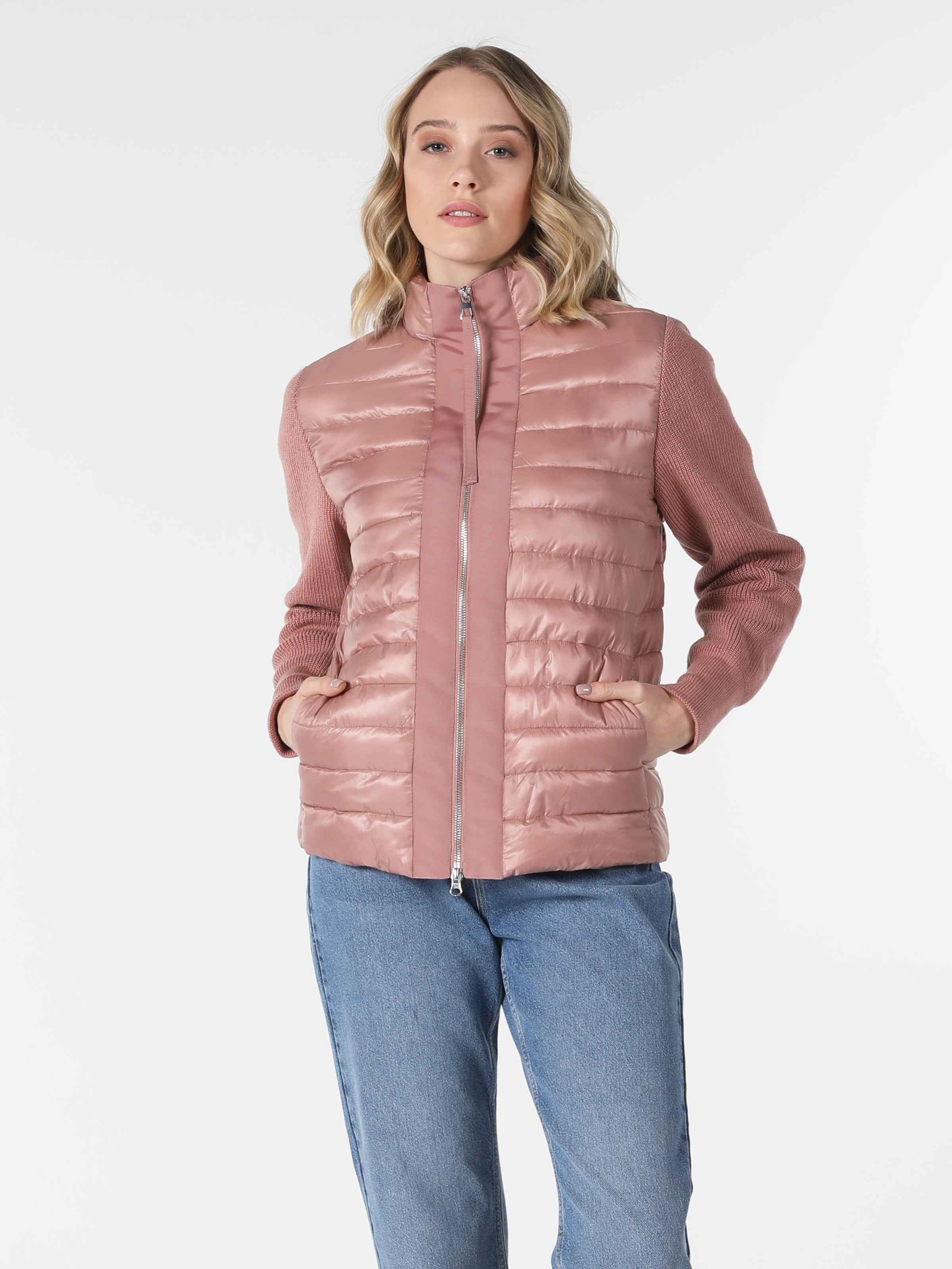 Pembe Kadın Mont