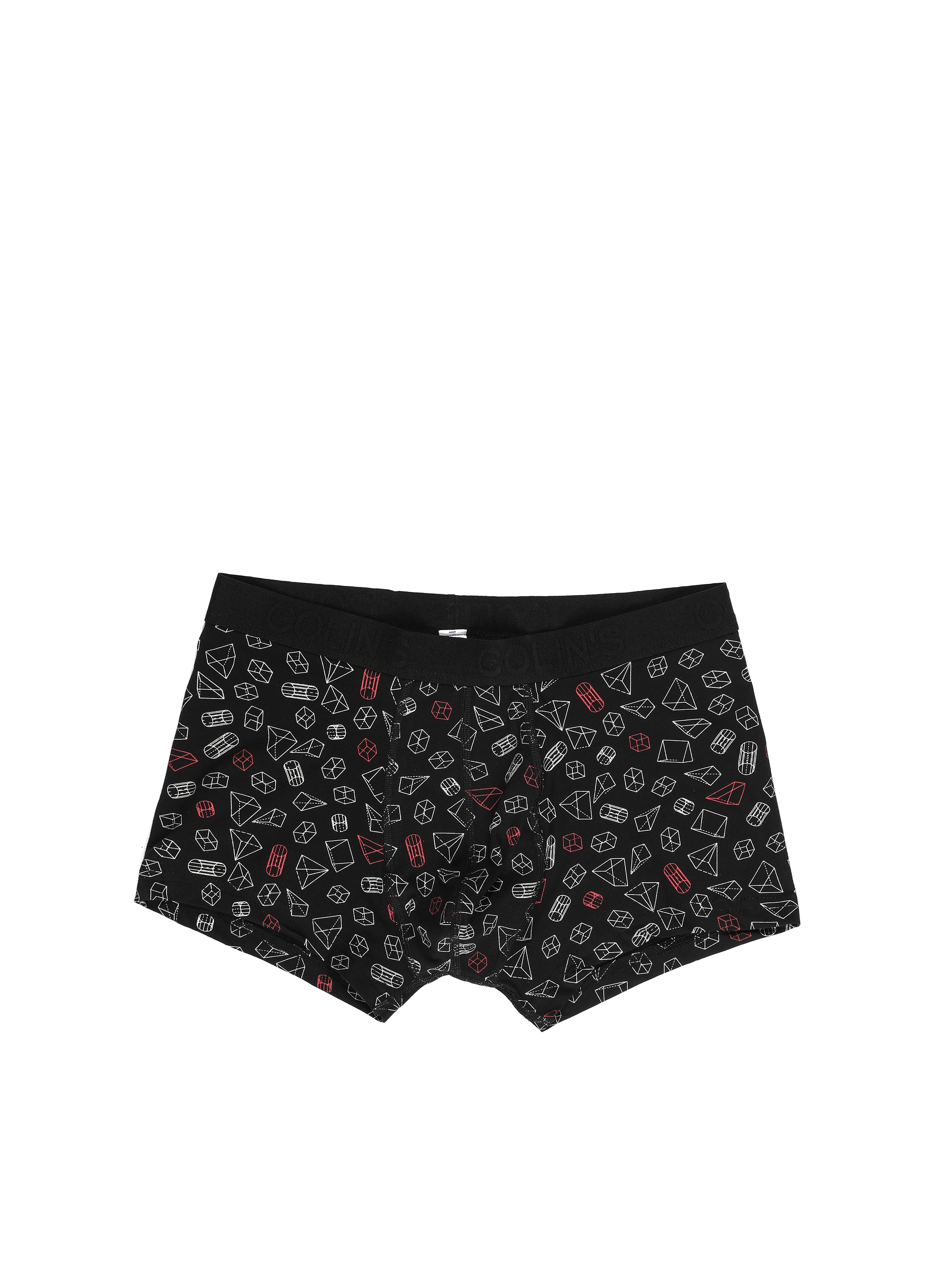 Modern Fit  Erkek Siyah Boxer