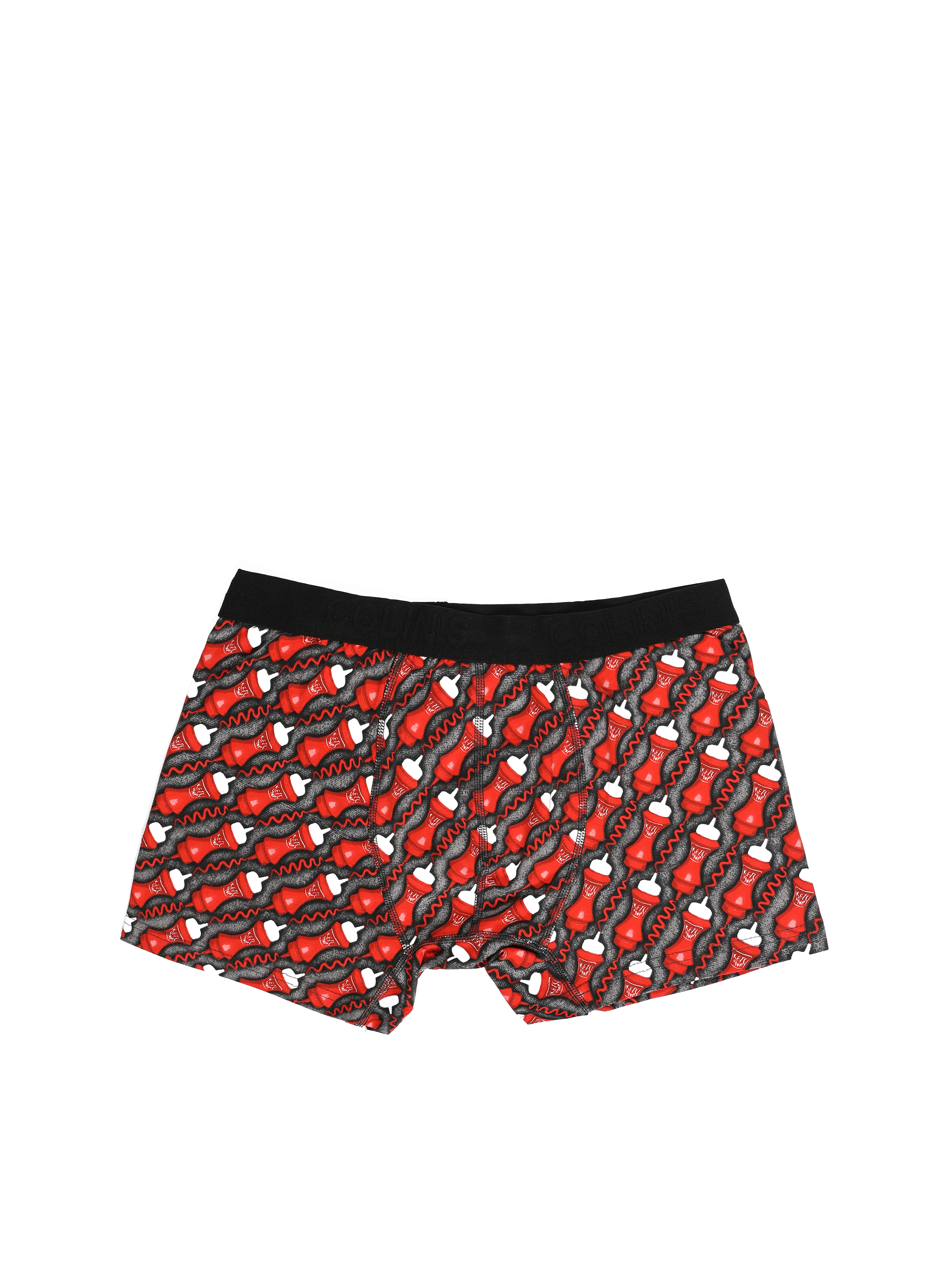 Modern Fit Baskılı Erkek Çok Renkli Boxer