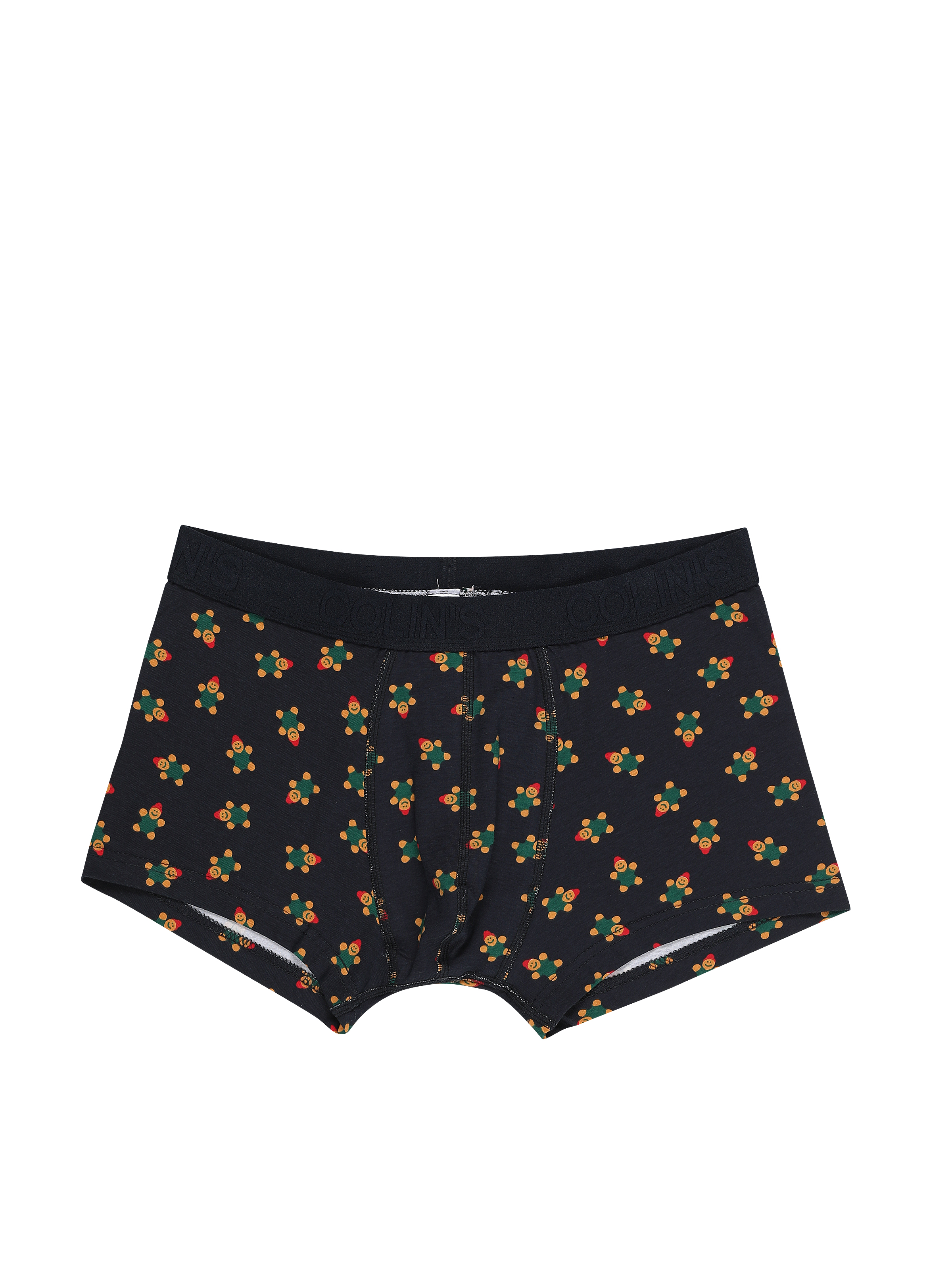 Modern Fit Baskılı Erkek Lacivert Boxer
