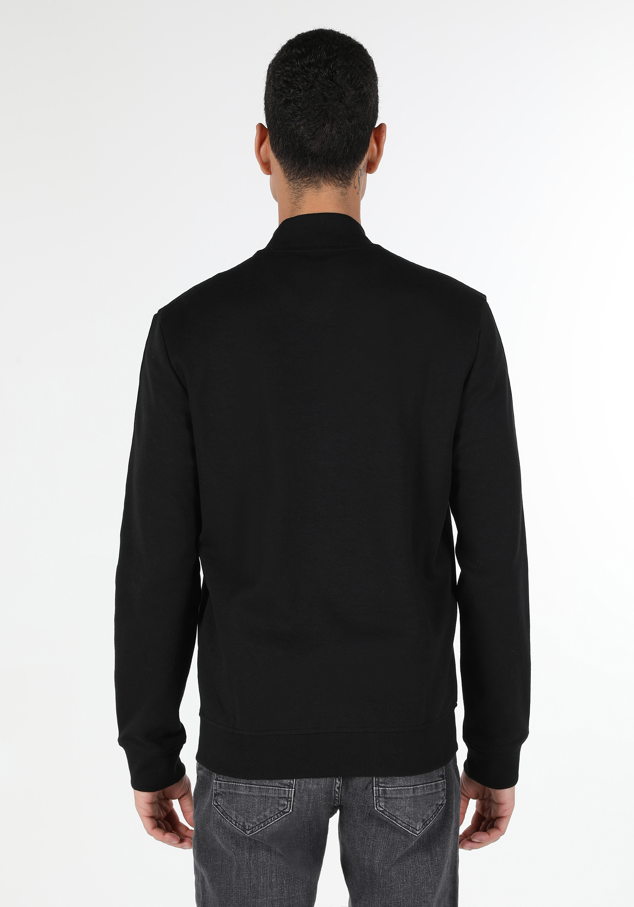 Slim Fit    Erkek Siyah Ceket