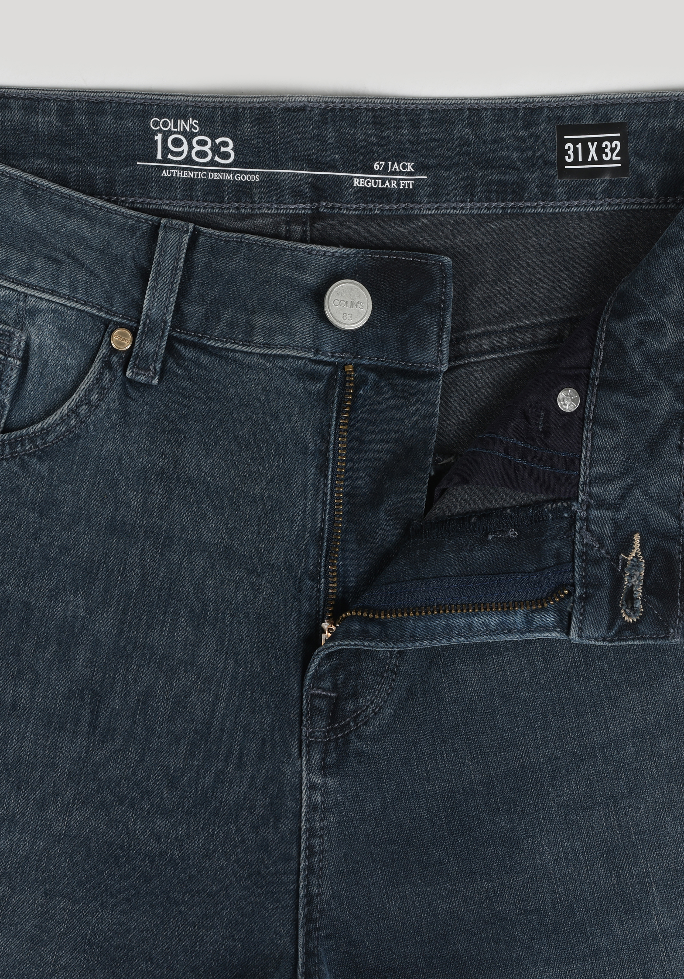 067 Jack Regular Fit Orta Bel Daralan Paça Erkek Koyu Mavi Jean Pantolon Cl1064410