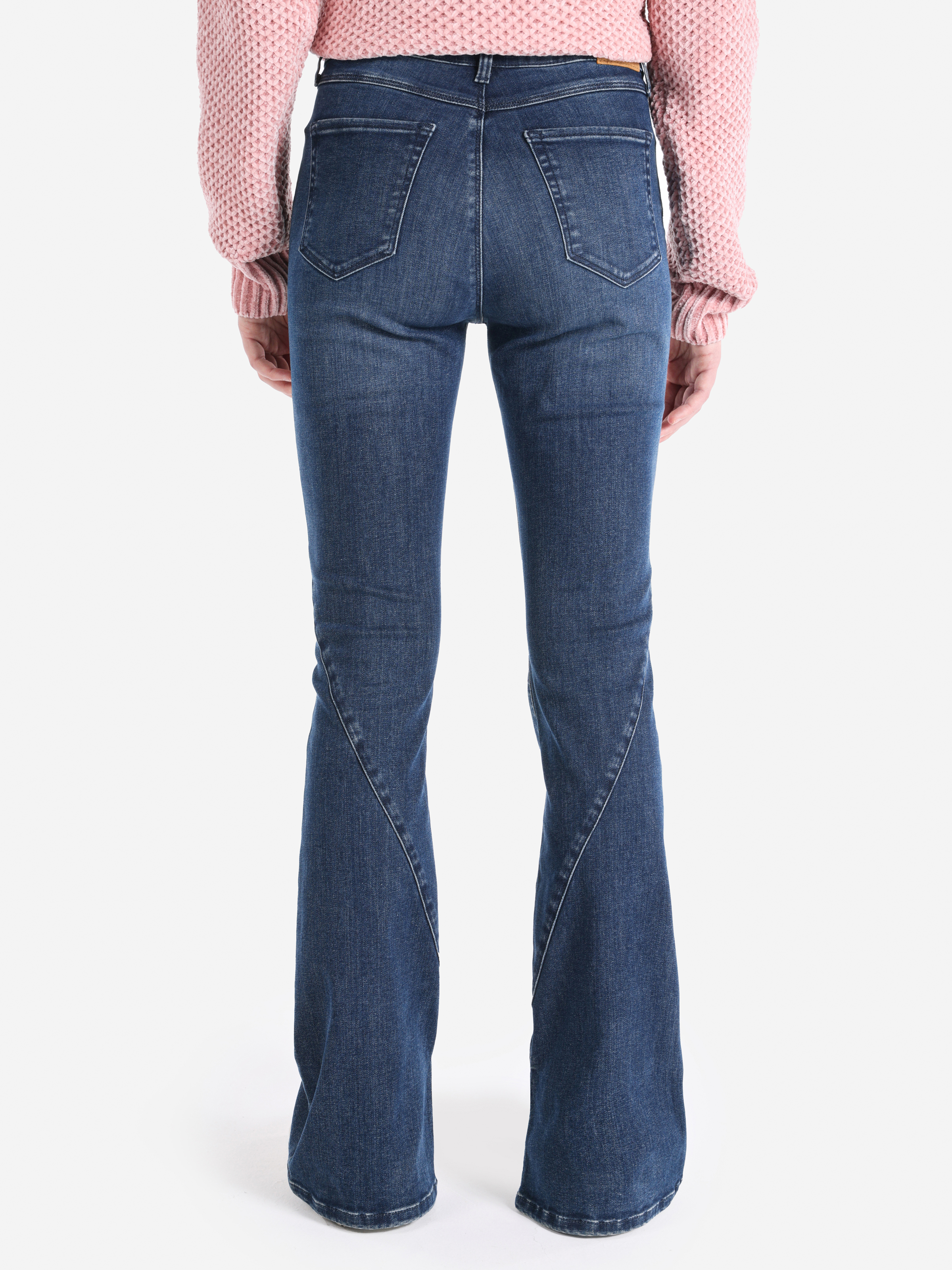 791 Monıca Regular Fit Orta Bel Bootcut Kadın Denim Jean Pantolon Cl1065663