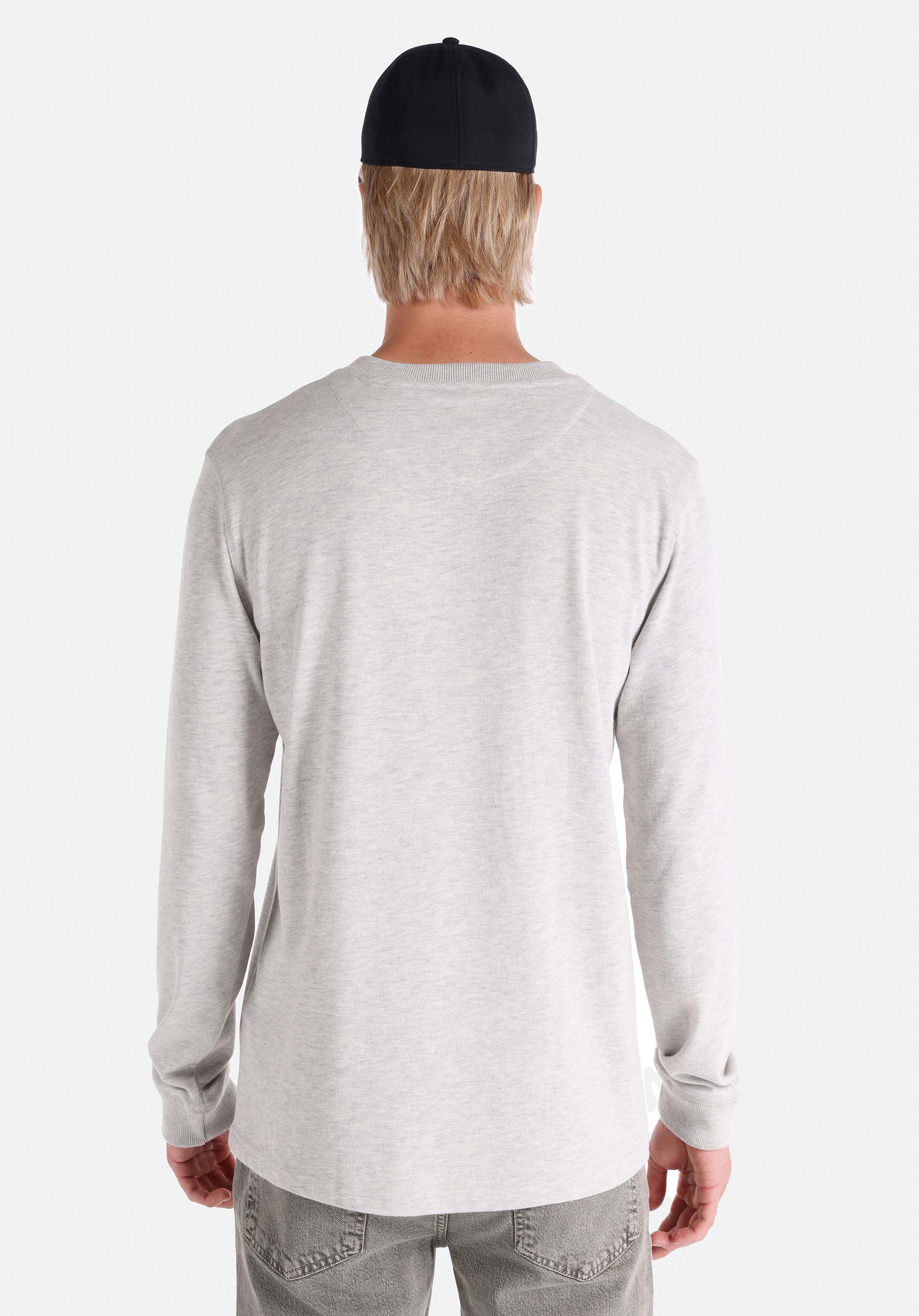 Slim Fit Düğmeli Yaka Düz Erkek Beyaz Uzun Kol Tişört