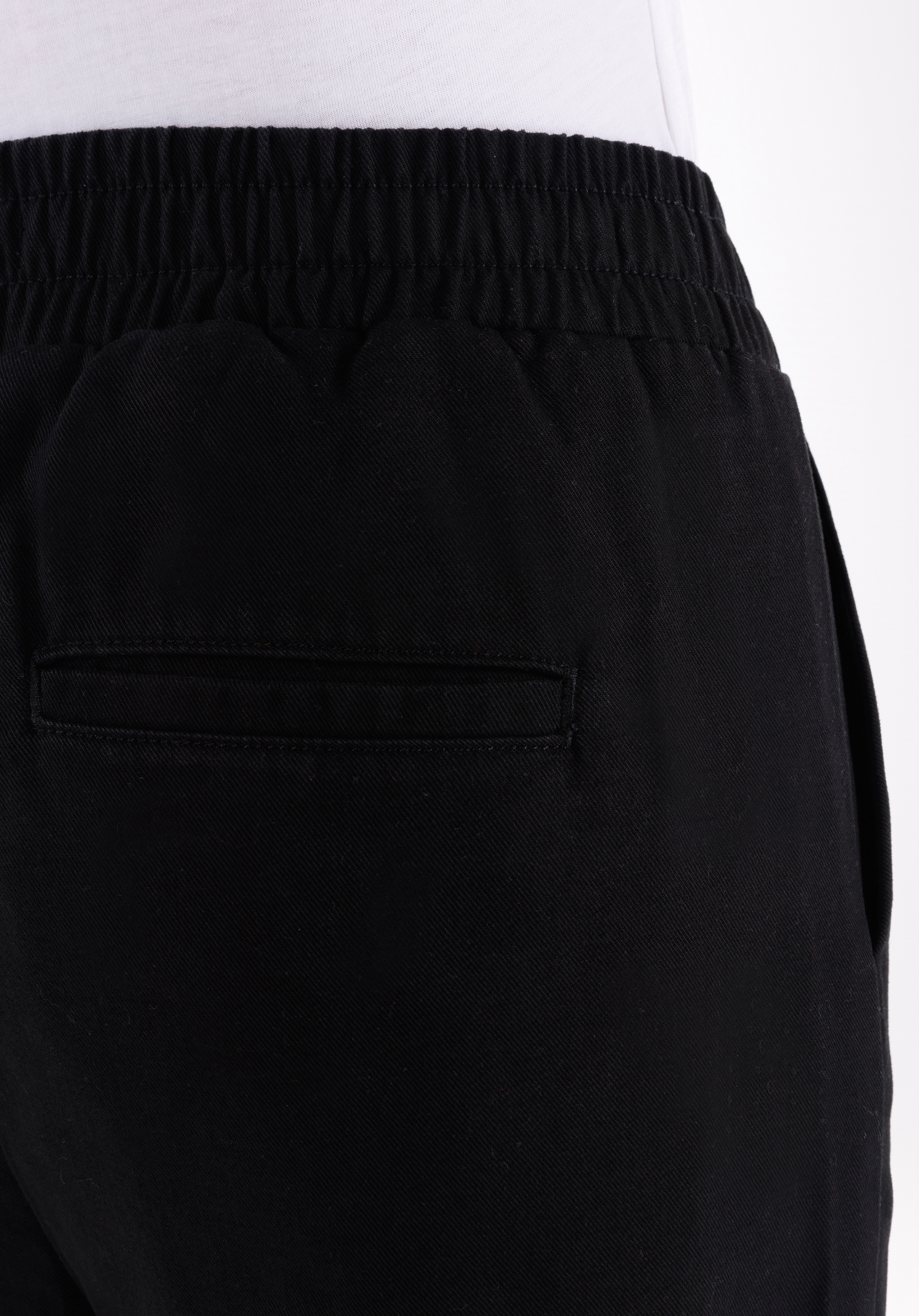 Regular Fit Yüksel Bel Geniş Paça Kadın Siyah  Pantolon
