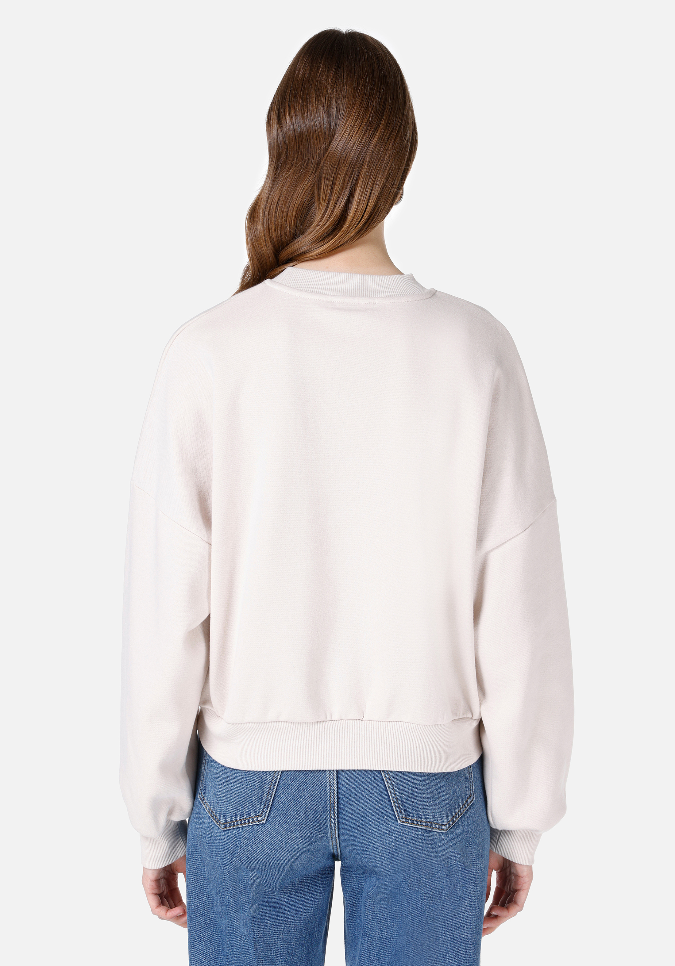 Regular Fit   Kadın Beyaz Sweatshirt Cl1067272