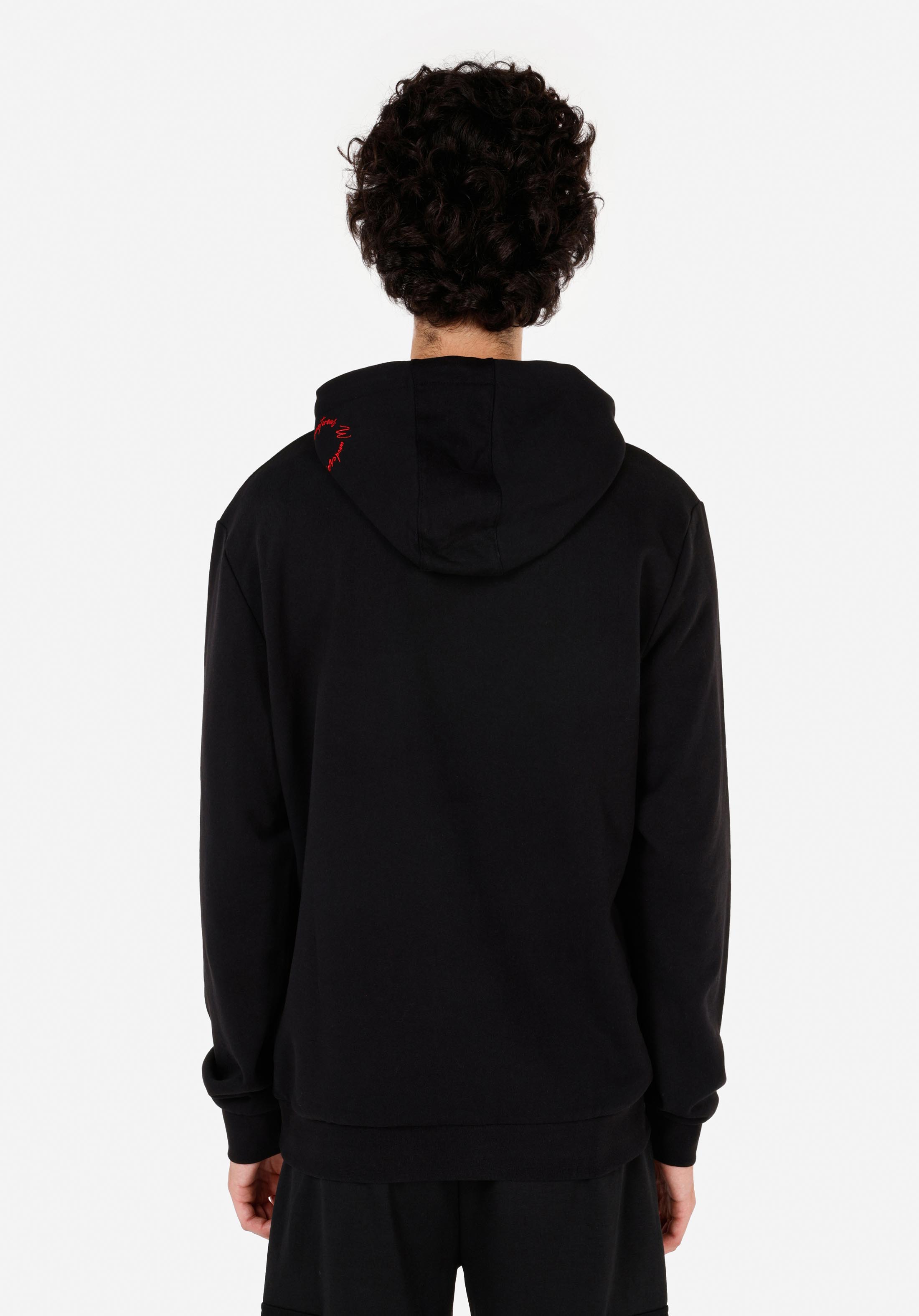 Regular Fit   Erkek Siyah Sweatshirt