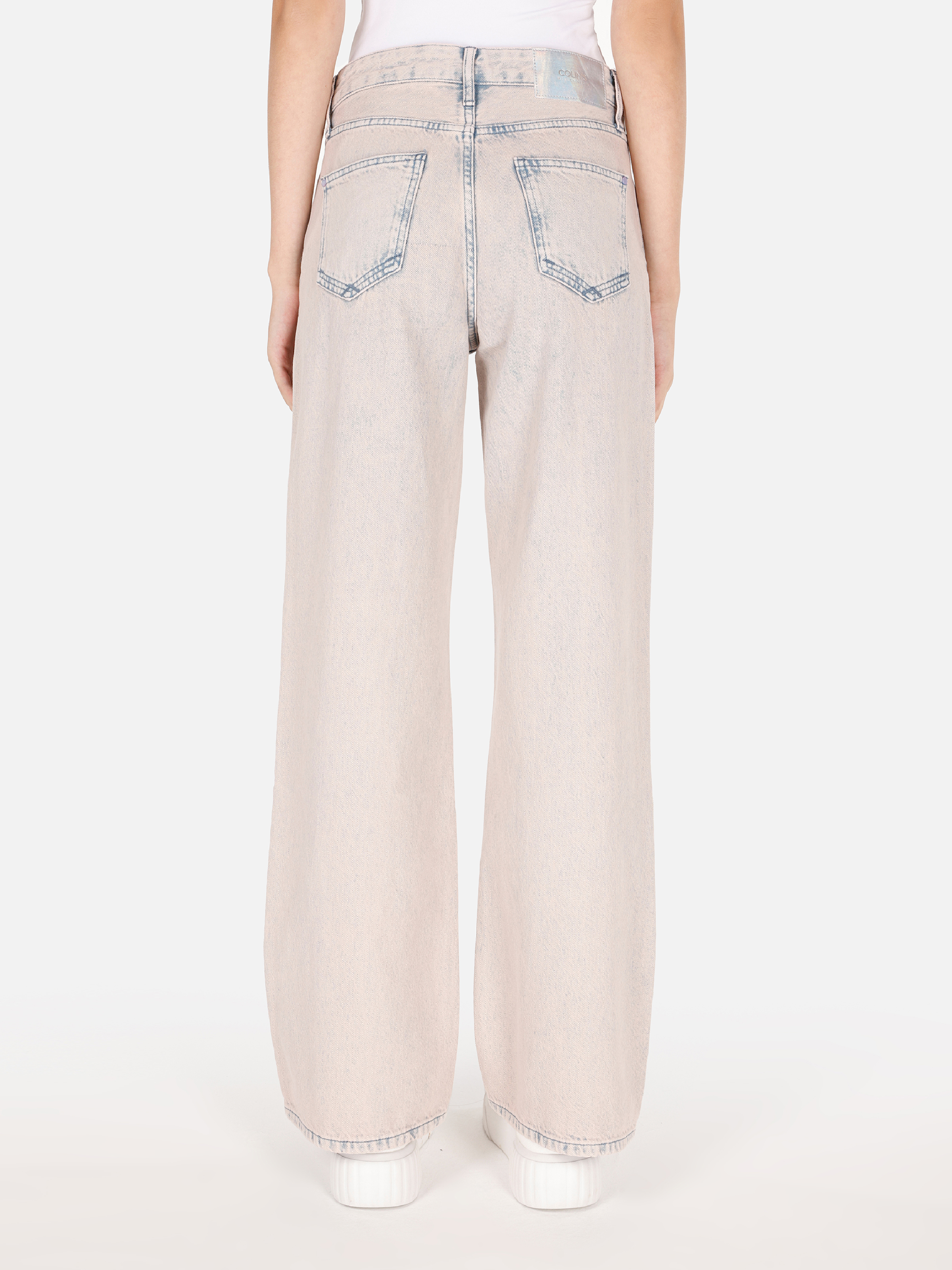 Regular Fit   Kadın Pembe Jean Pantolon
