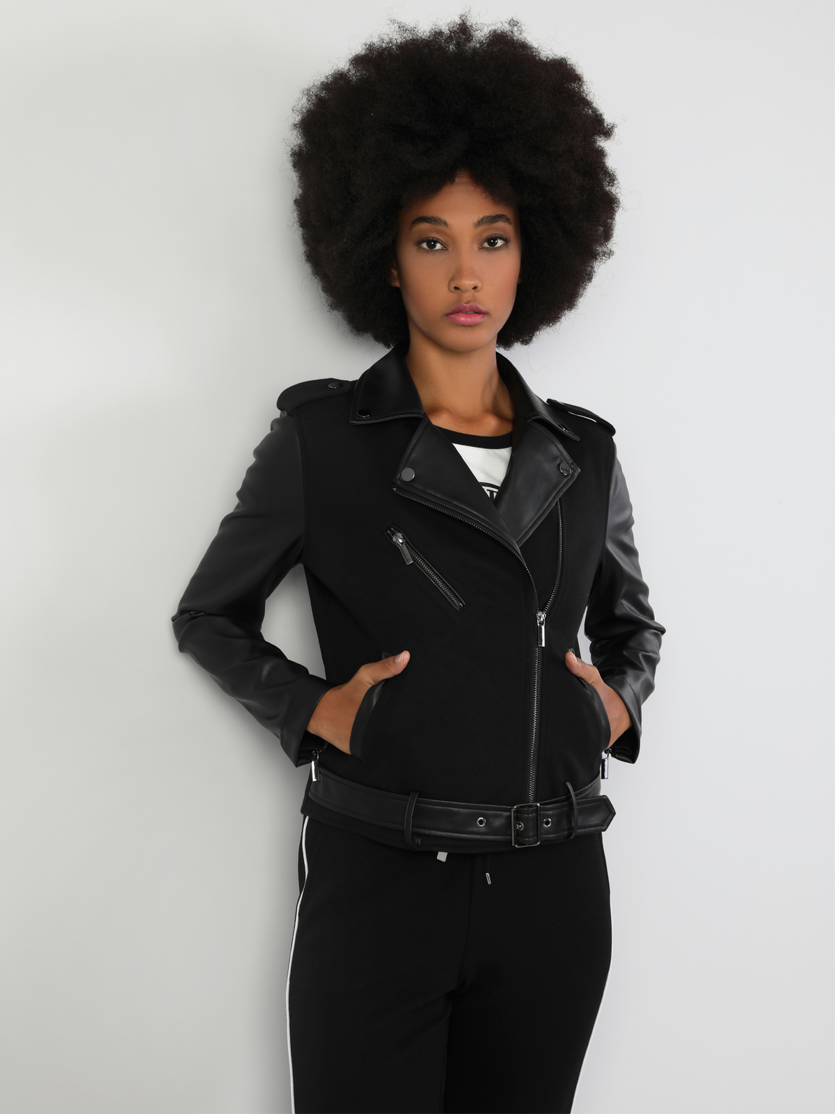 Slim Fit     Kadın Siyah Mont Cl1047289