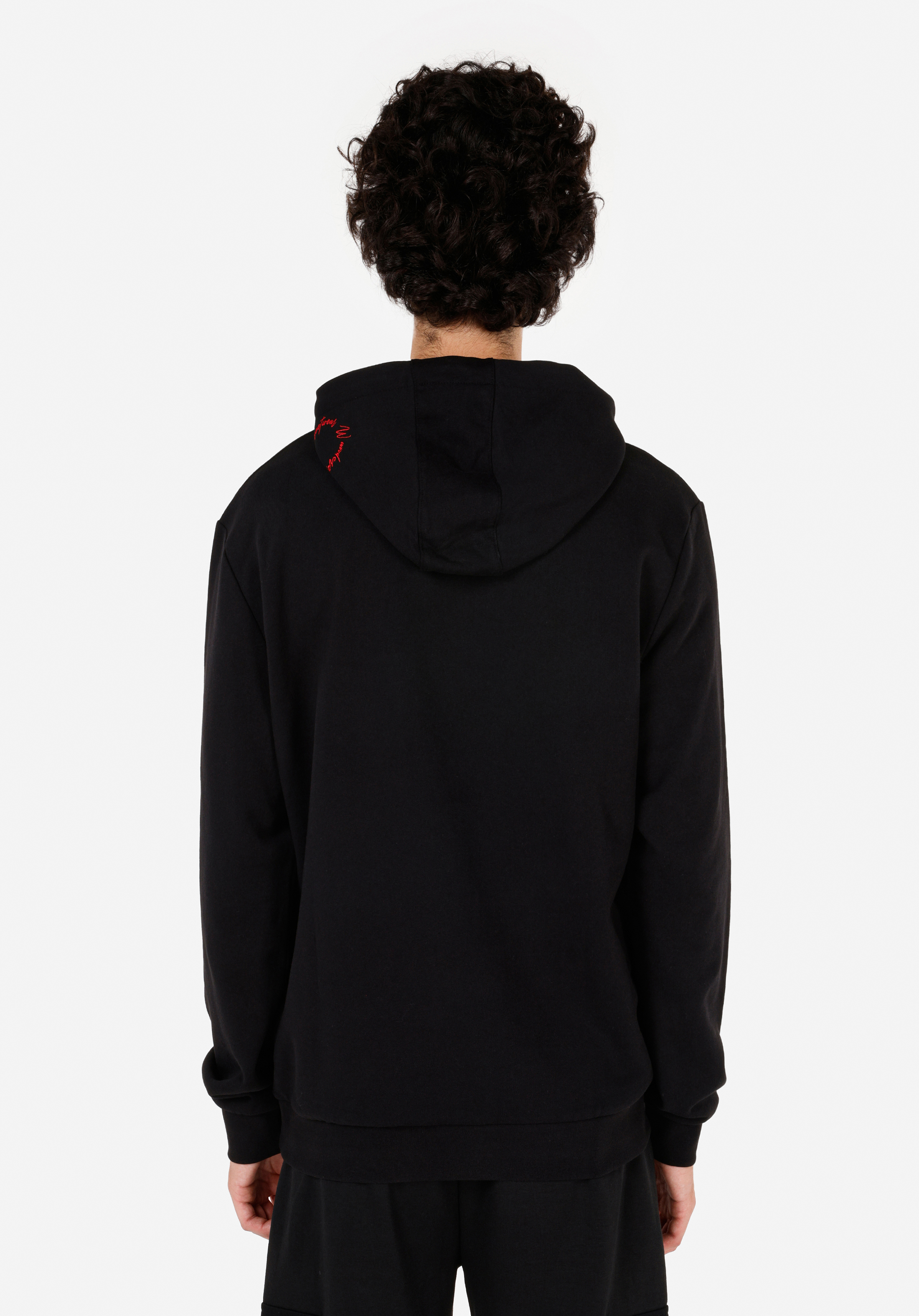 Regular Fit   Erkek Siyah Sweatshirt