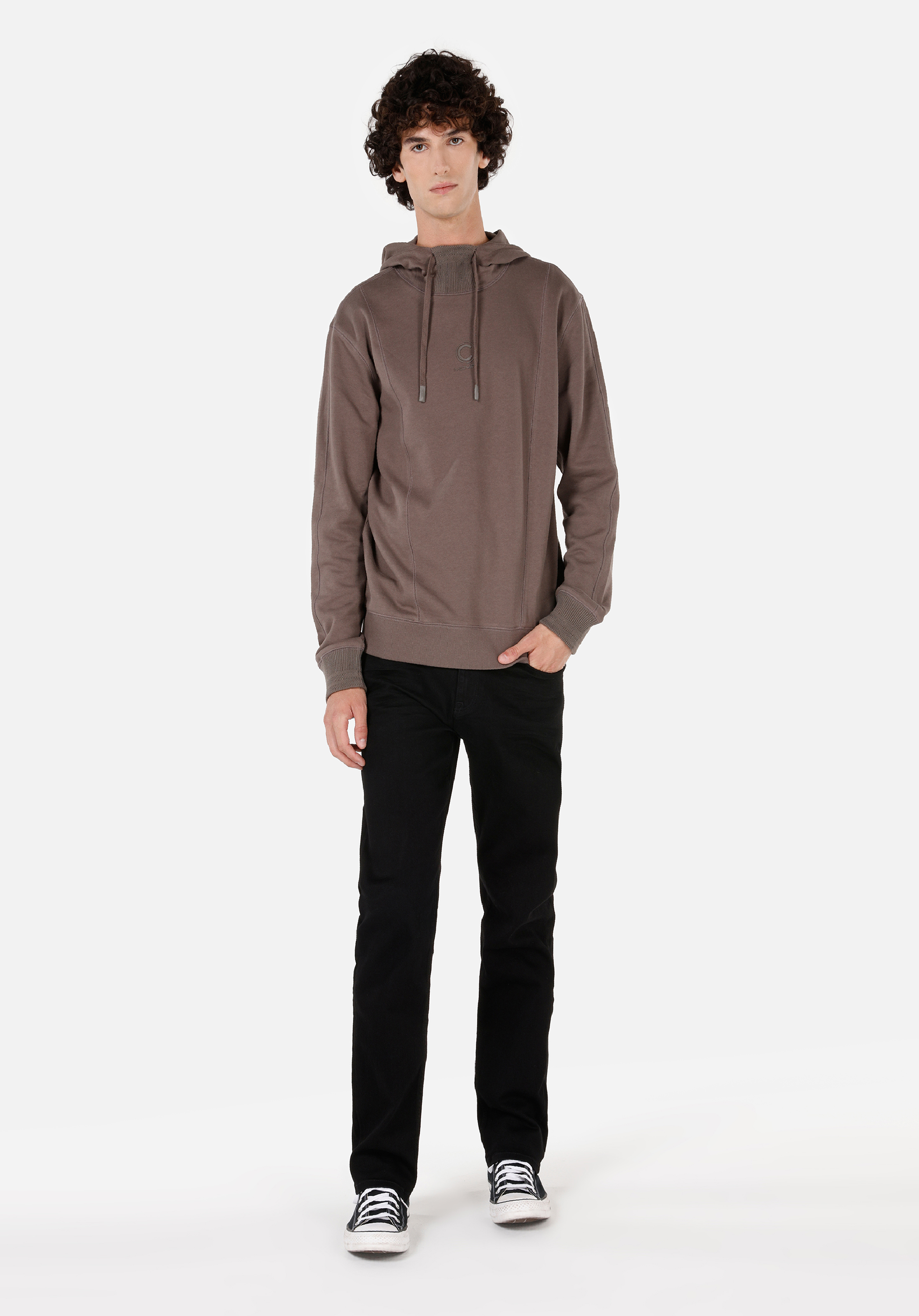 Regular Fit   Erkek Kahverengi Sweatshirt Cl1070962