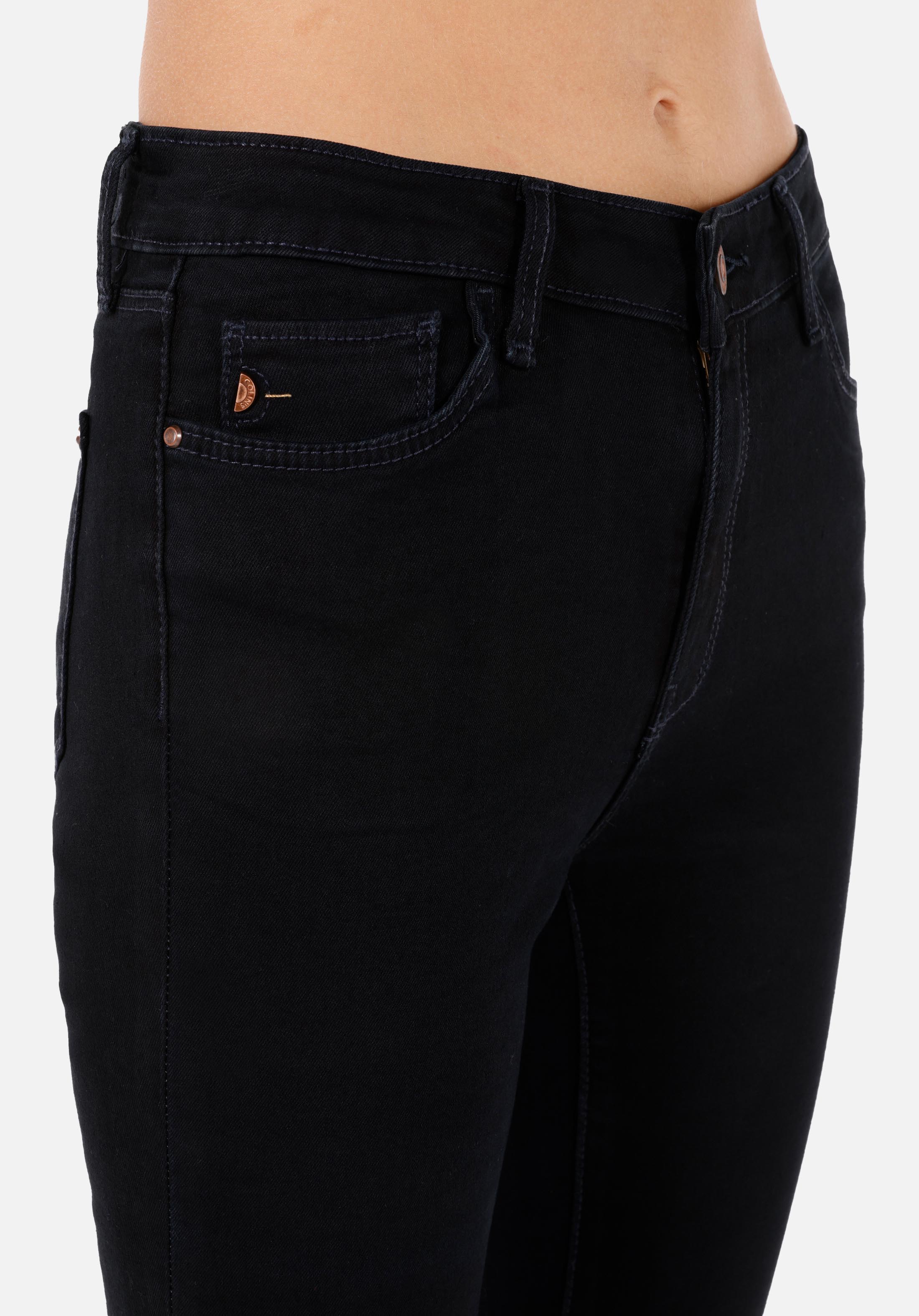 Skinny Fit   Kadın Koyu İndigo Jean Pantolon