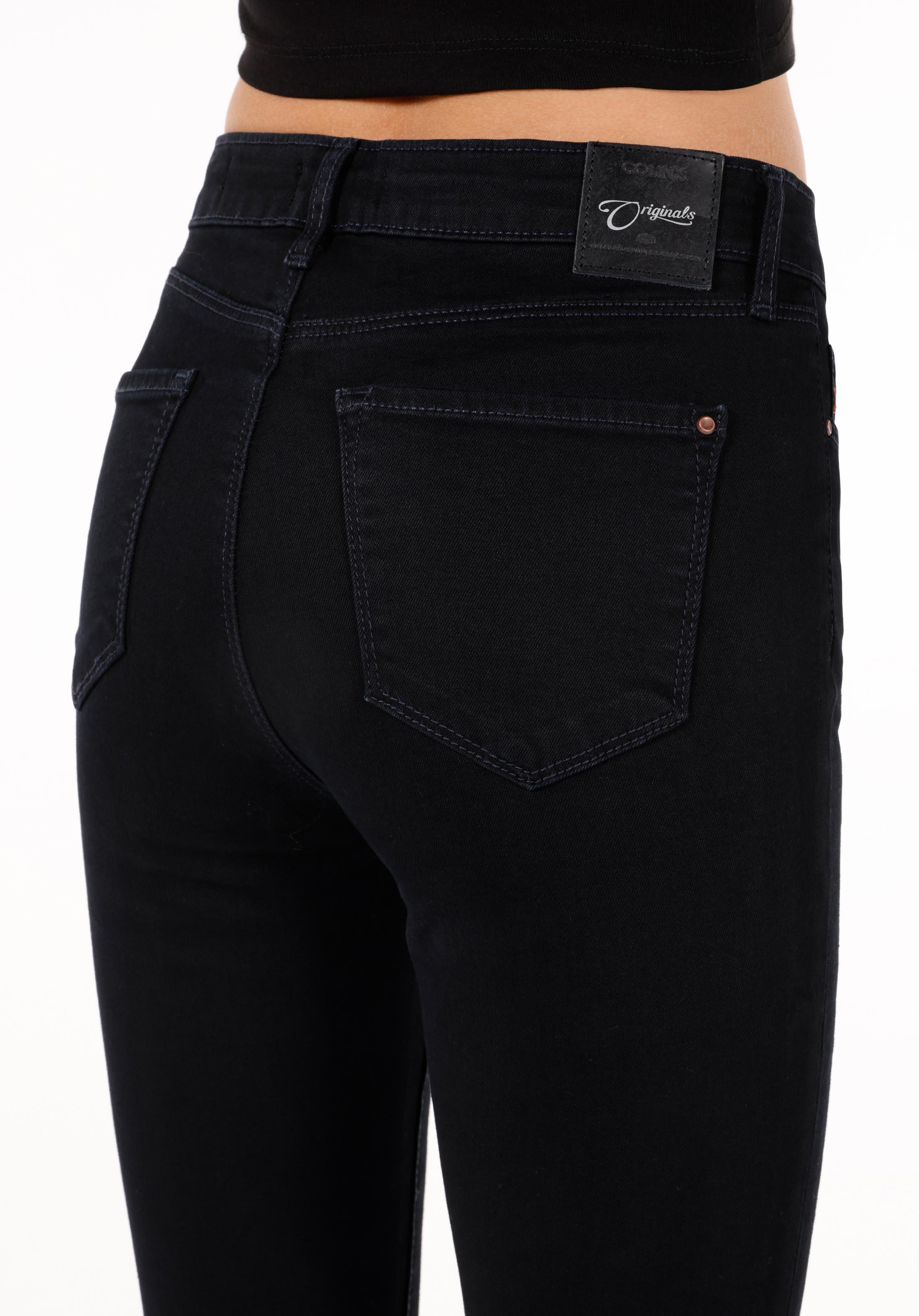 Skinny Fit   Kadın Koyu İndigo Jean Pantolon