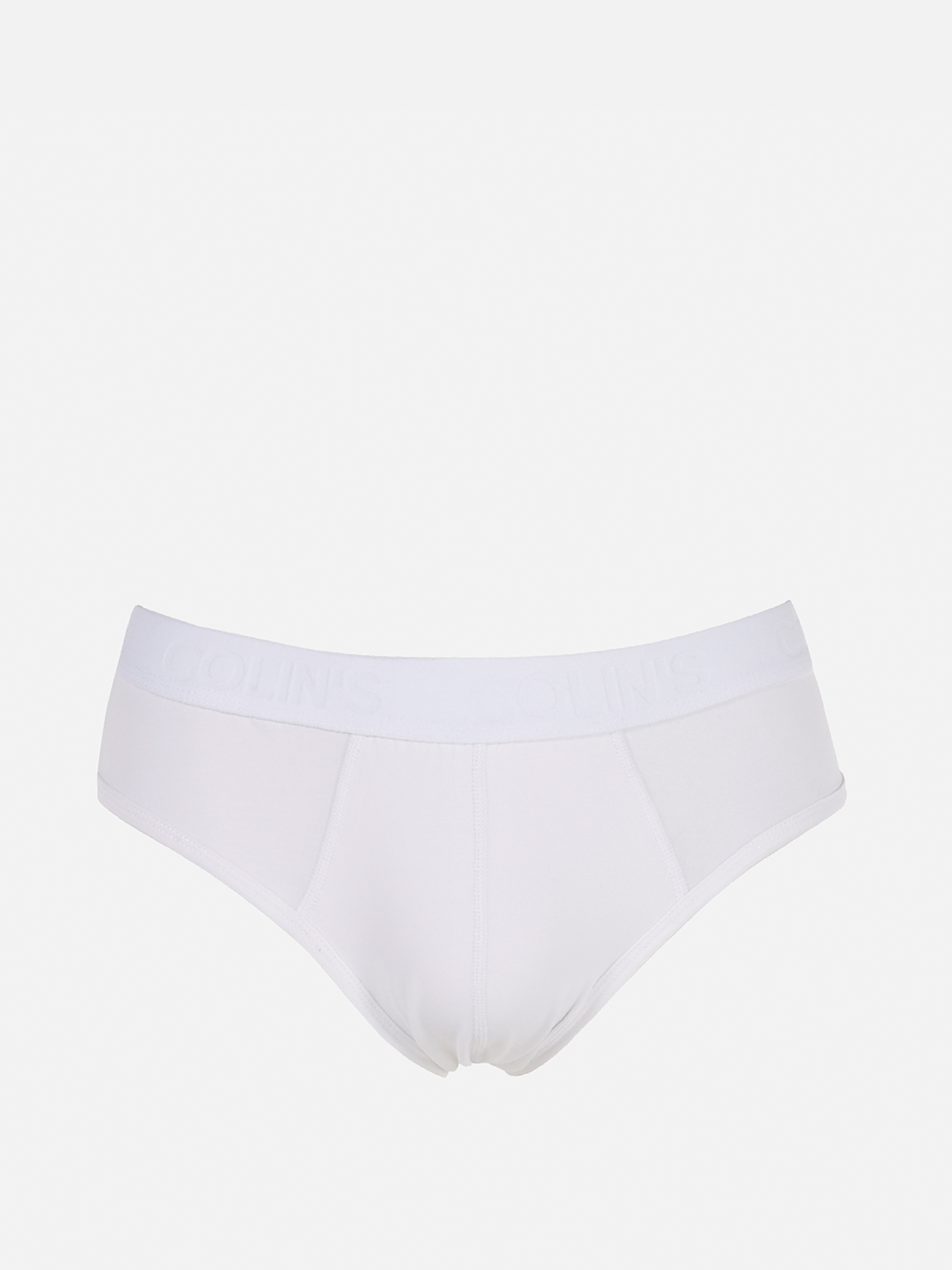 Modern Fit Baskılı Erkek Beyaz Boxer