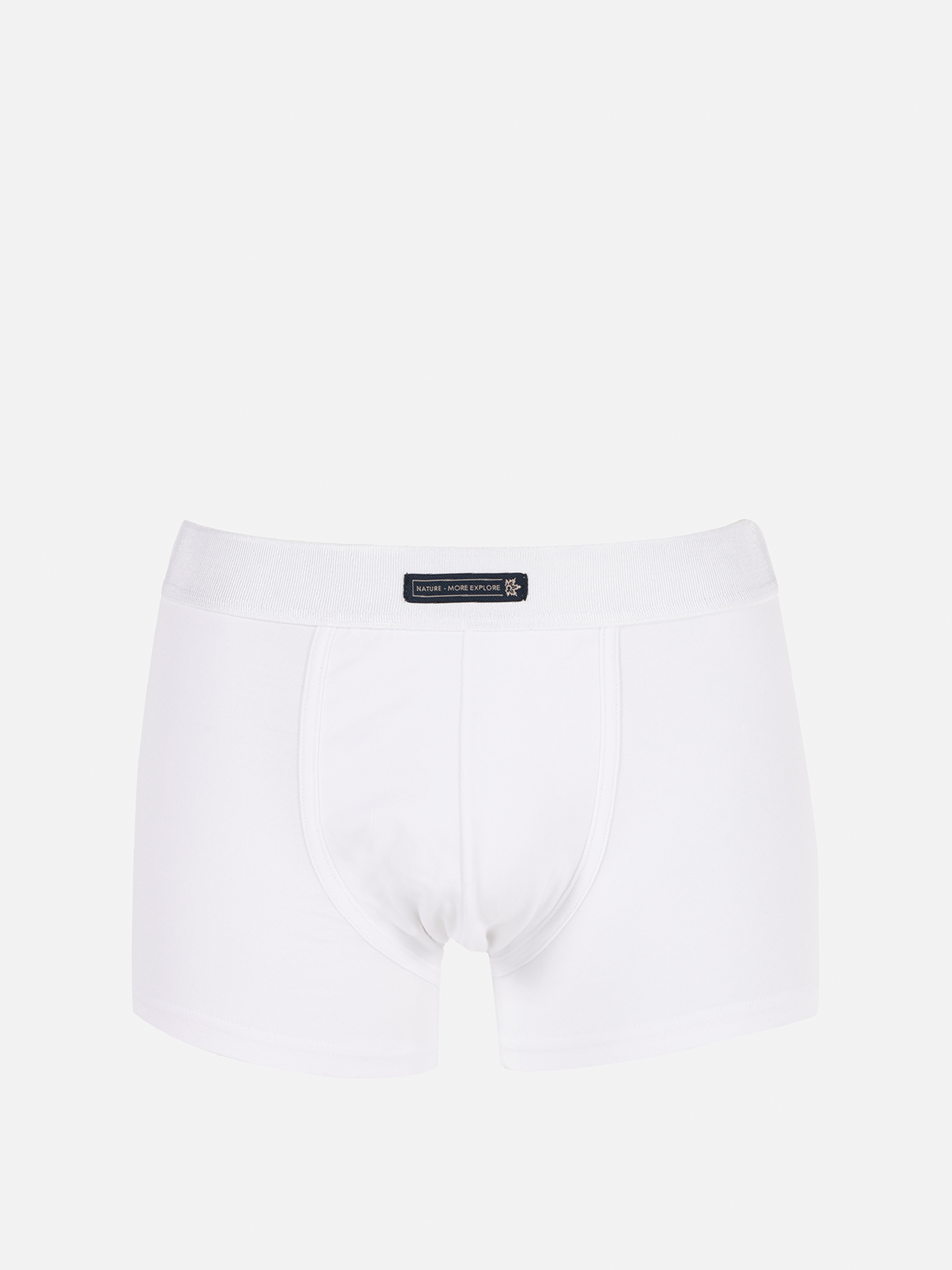 Modern Fit  Erkek Beyaz Boxer