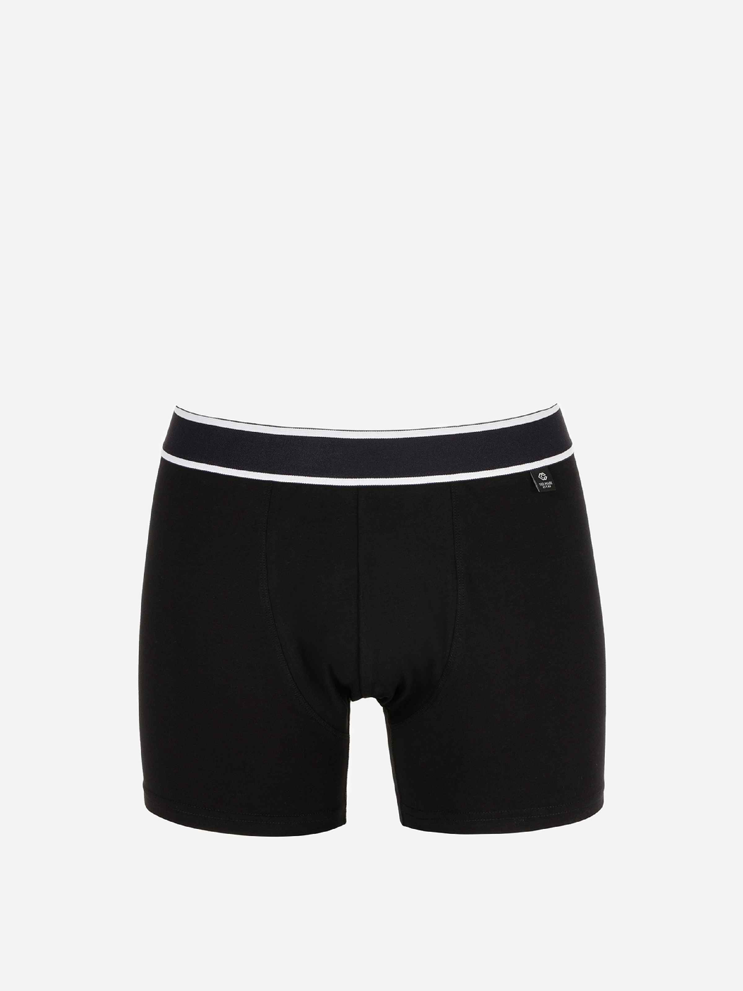Modern Fit  Erkek Siyah Boxer
