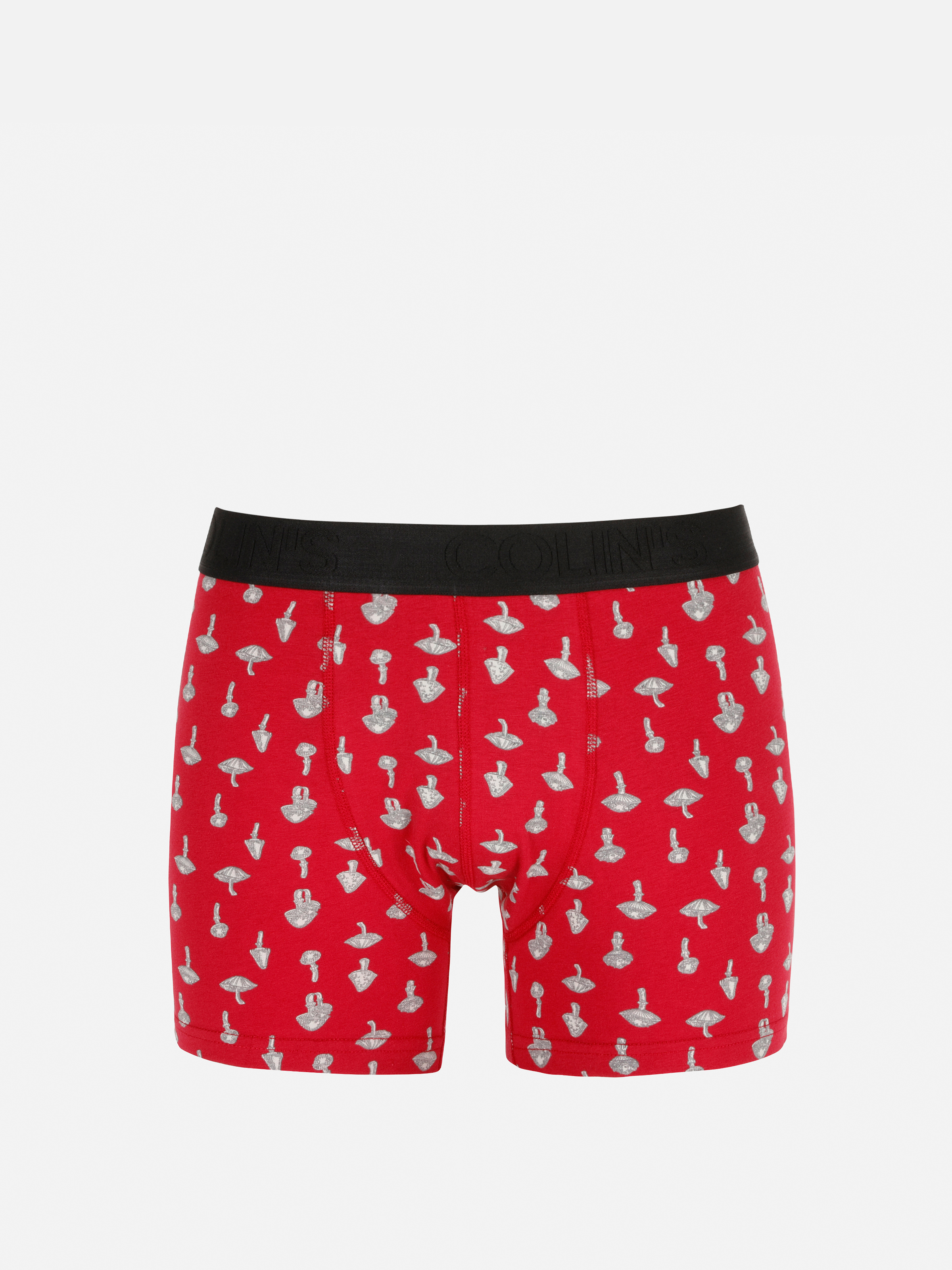 Modern Fit  Erkek Bordo Boxer