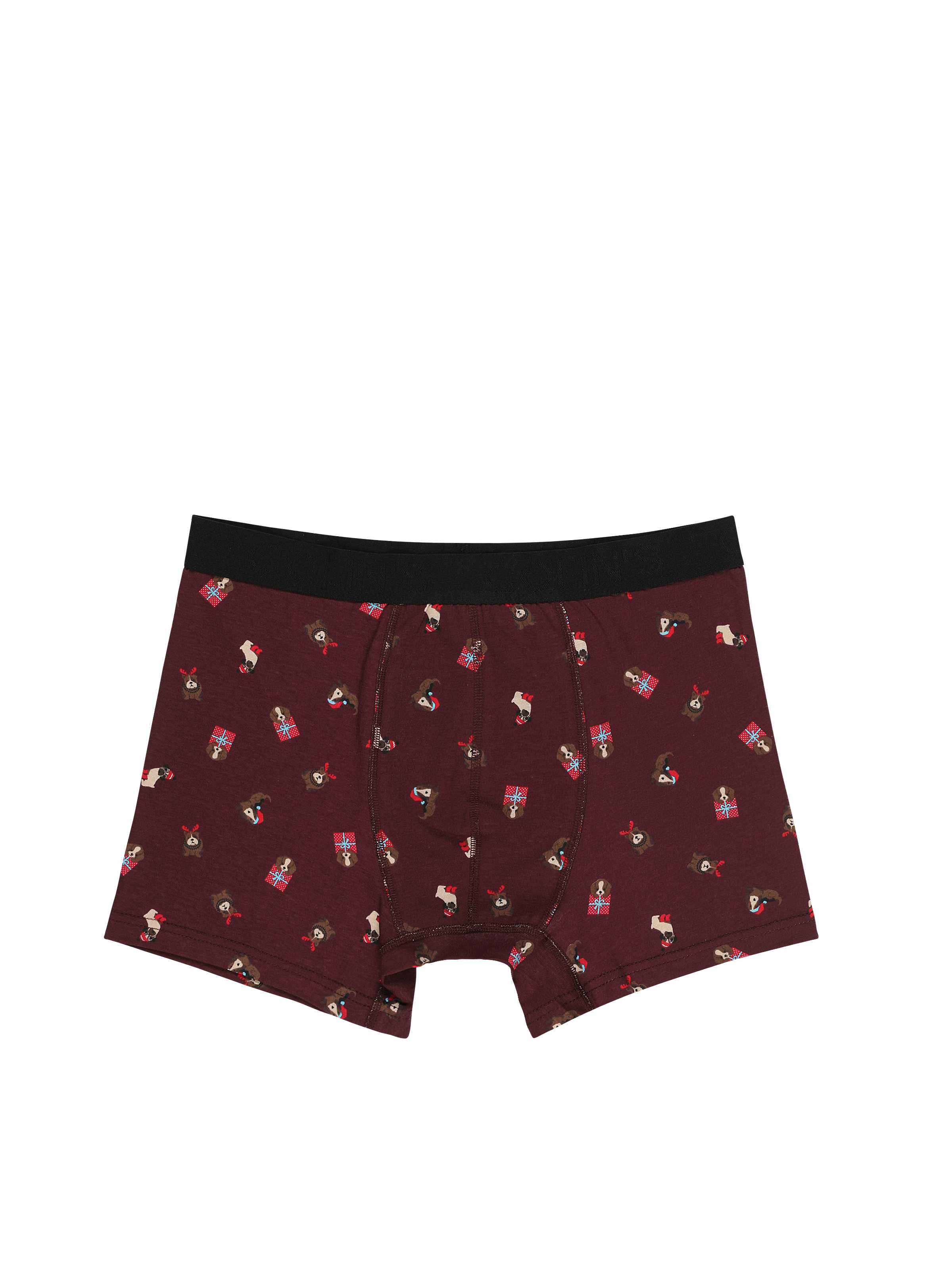 Modern Fit Baskılı Erkek Çok Renkli Boxer