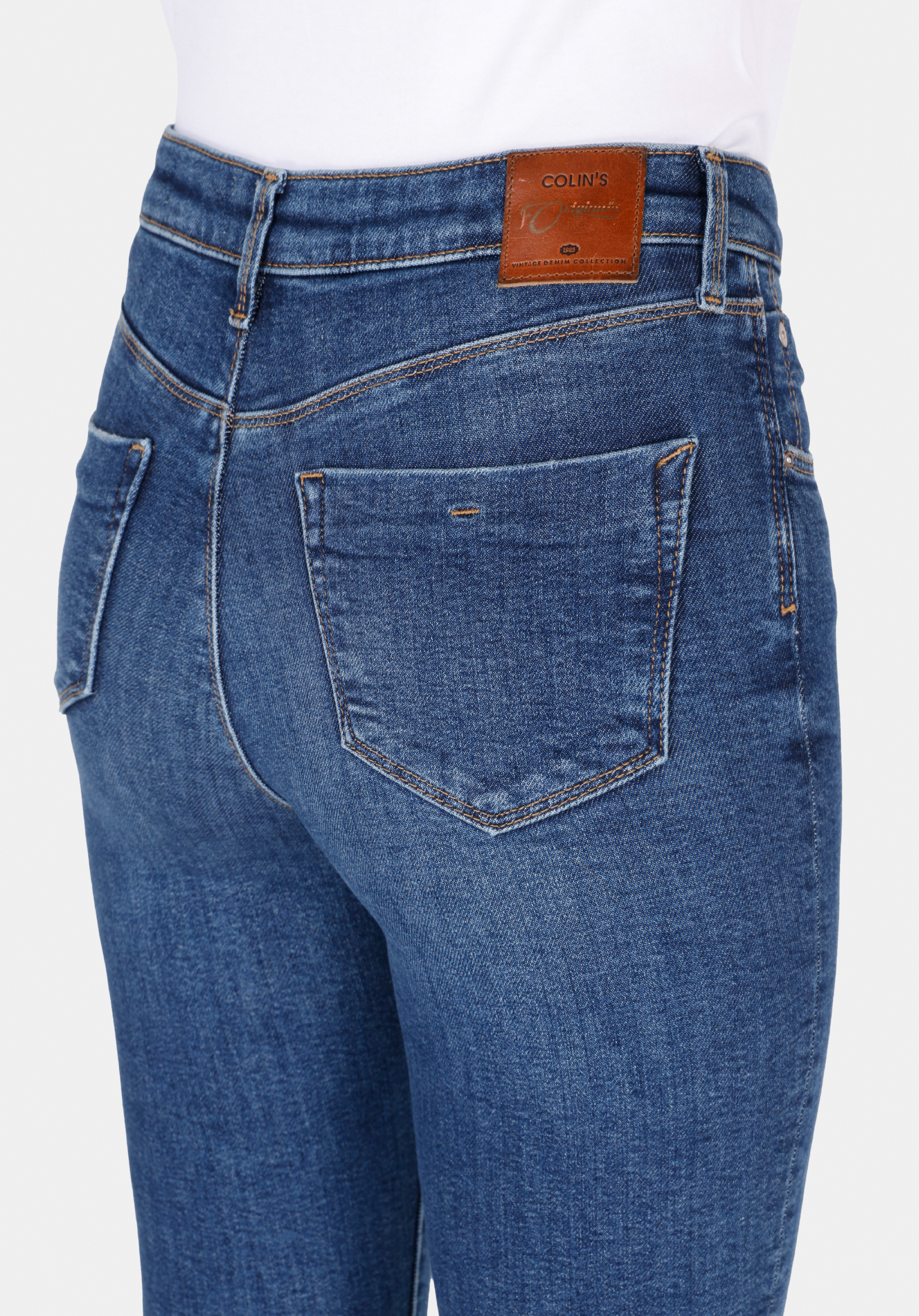 760 Dıana Skinny Fit   Kadın Mavi Jean Pantolon Cl1072247