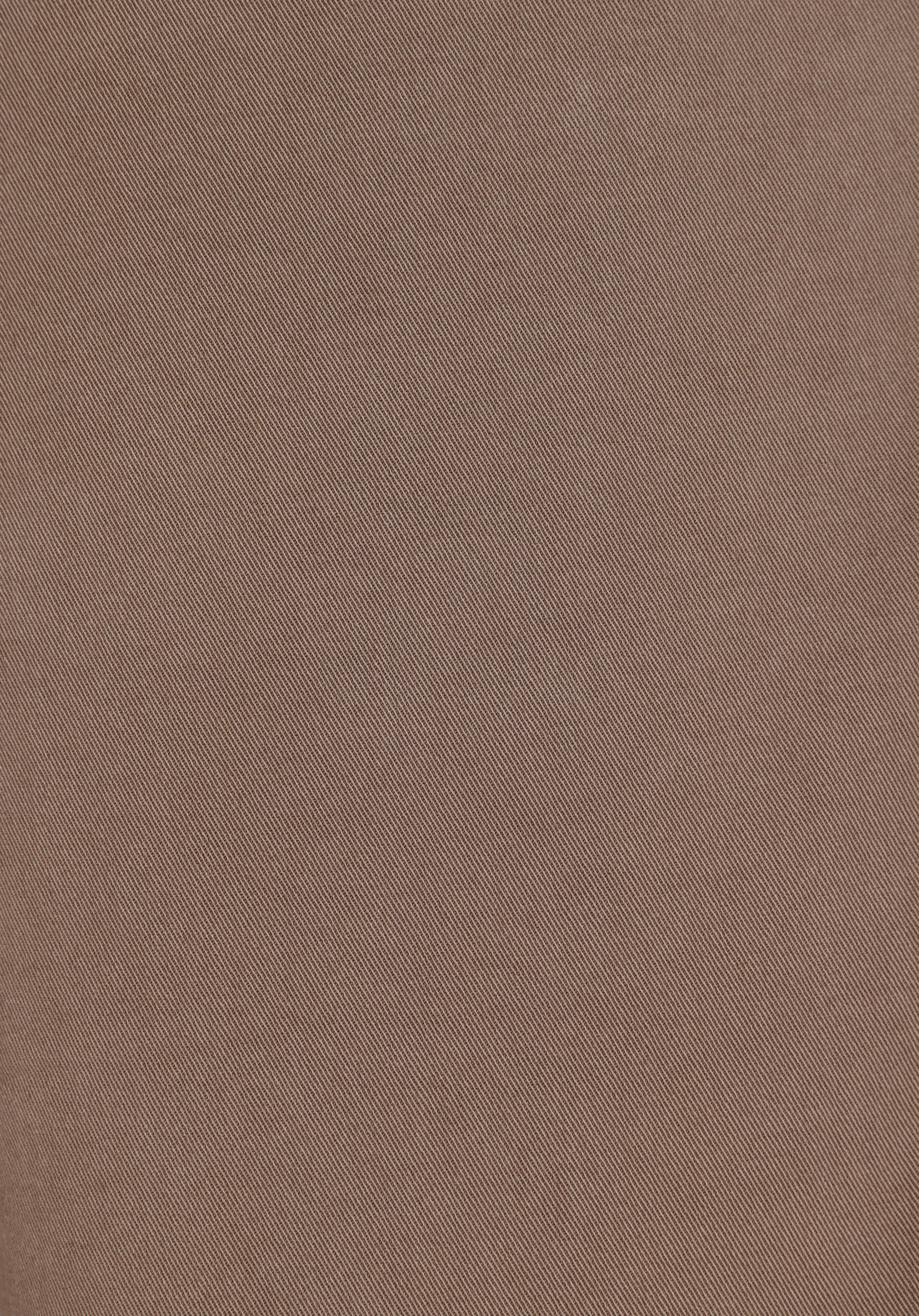 Regular Fit Orta Bel Düz Paça Erkek Kahverengi  Pantolon