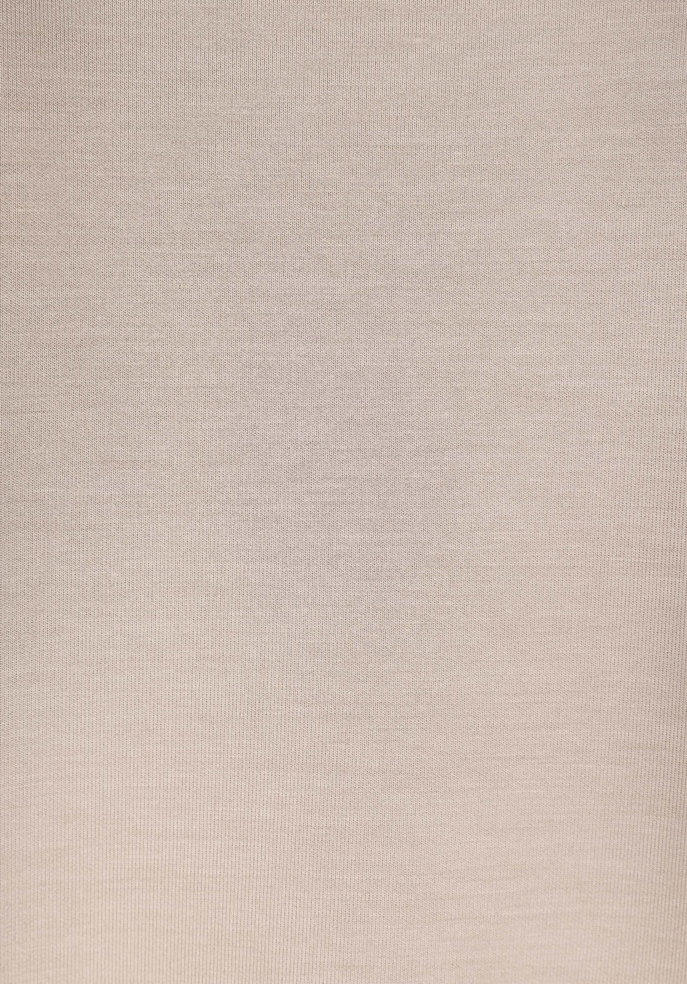 Comfort Fit   Kadın Bej Kısa Kol Tişört