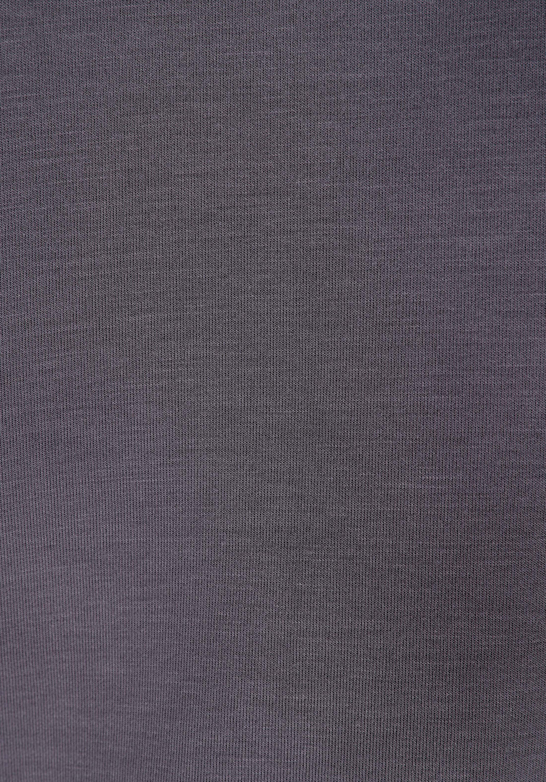 Regular Fit Kapüşonlu Düz Kadın Antrasit Sweatshirt