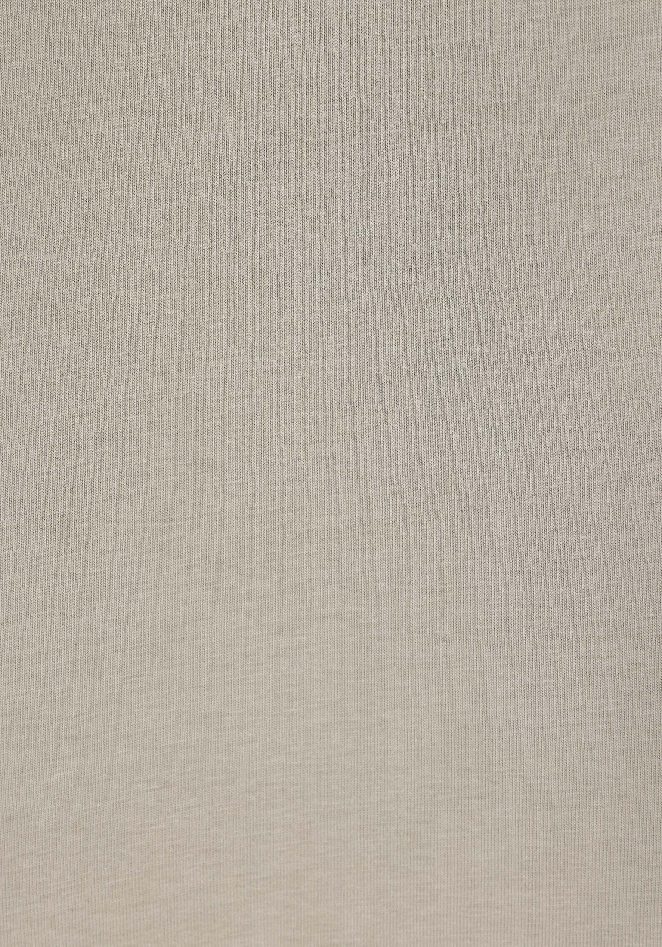 Oversize Fit Yuvarlak Yaka Düz Erkek Yeşil Kısa Kol Tişört