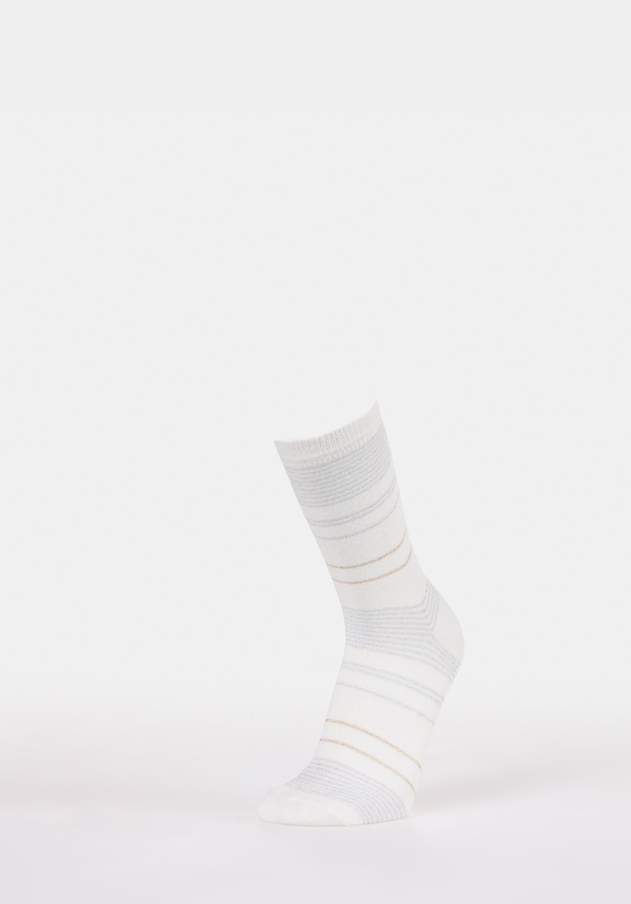 Kadın Ekru Çorap