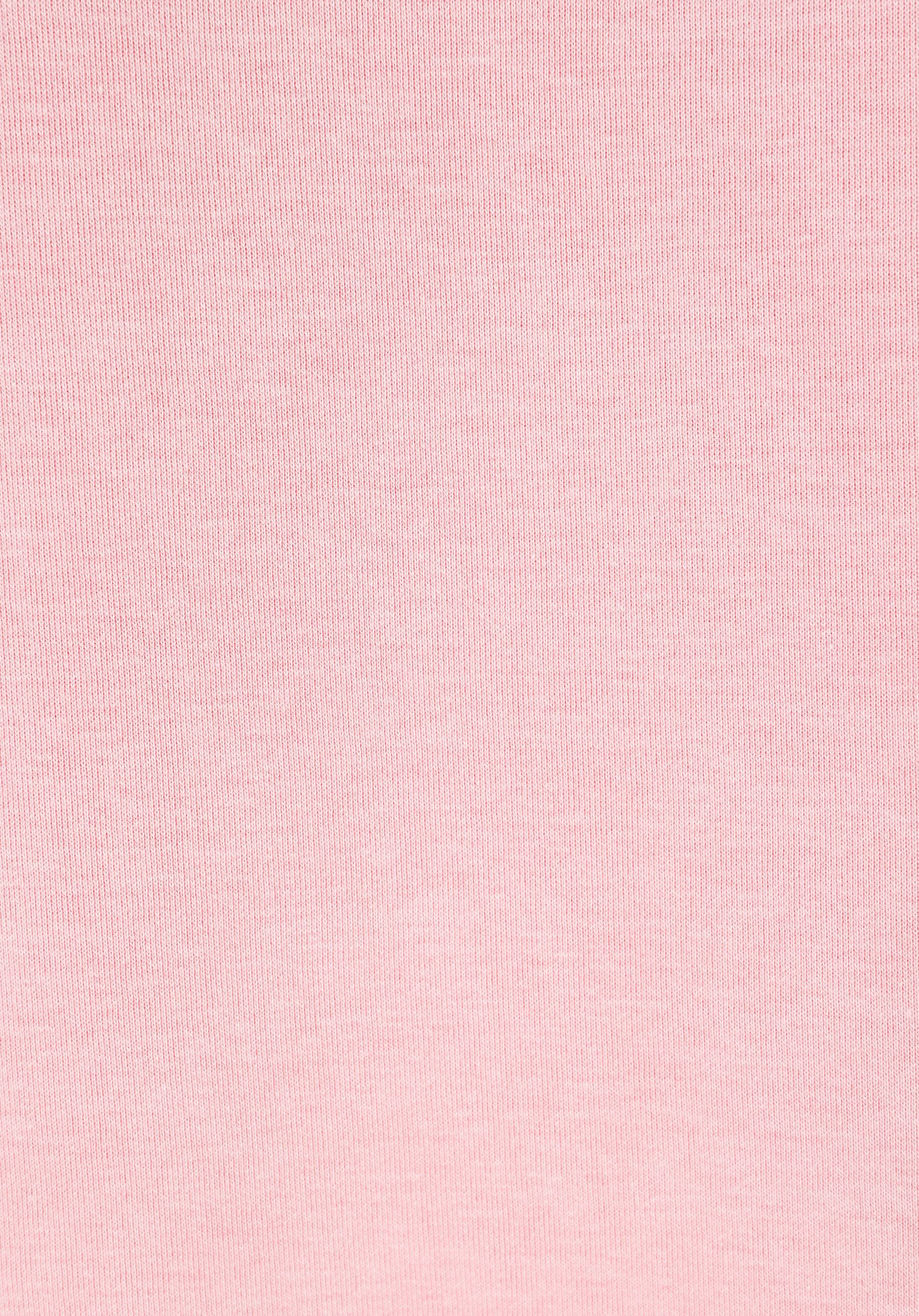 Regular Fit Yuvarlak Yaka Düz Kadın Pembe Kısa Kol Tişört