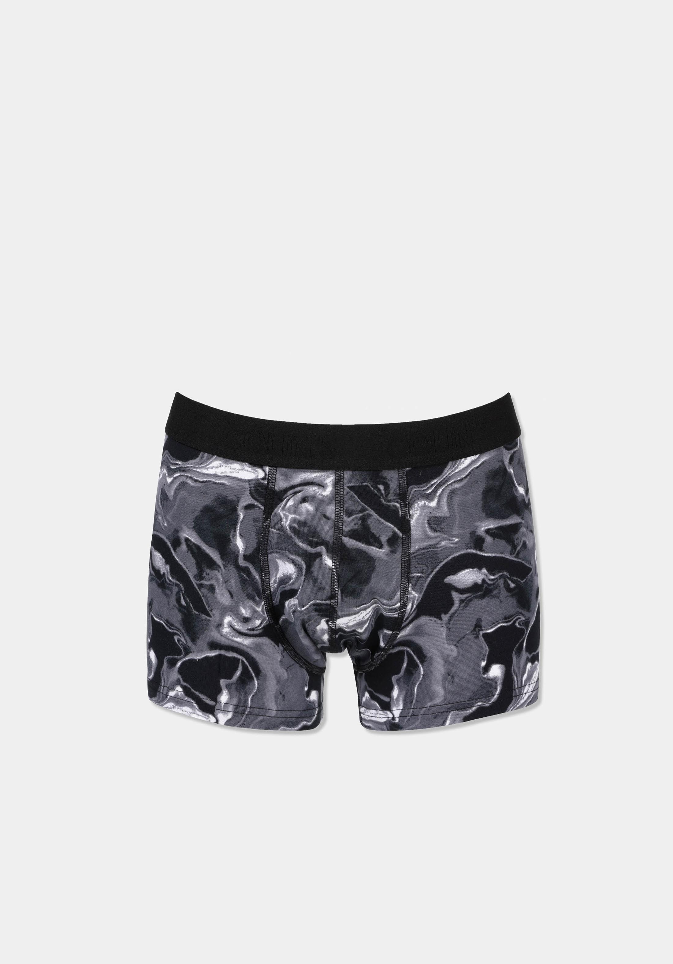Colin Boxer COLIN'S Modern Fit Baskılı Erkek Siyah Boxer | Colin's