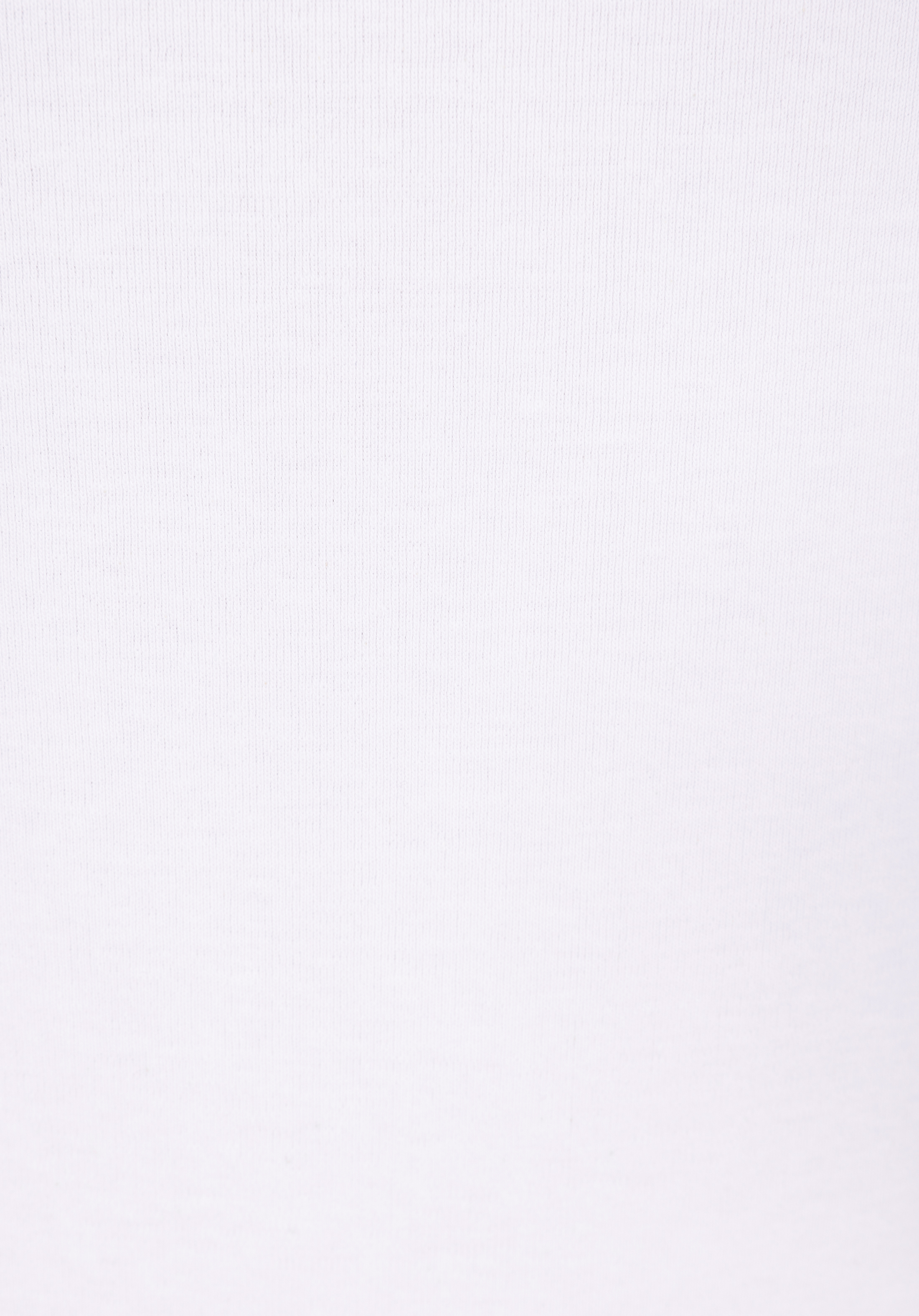 Slim Fit Yuvarlak Yaka Cepsiz Baskılı Kadın Beyaz Kısa Kol Tişört