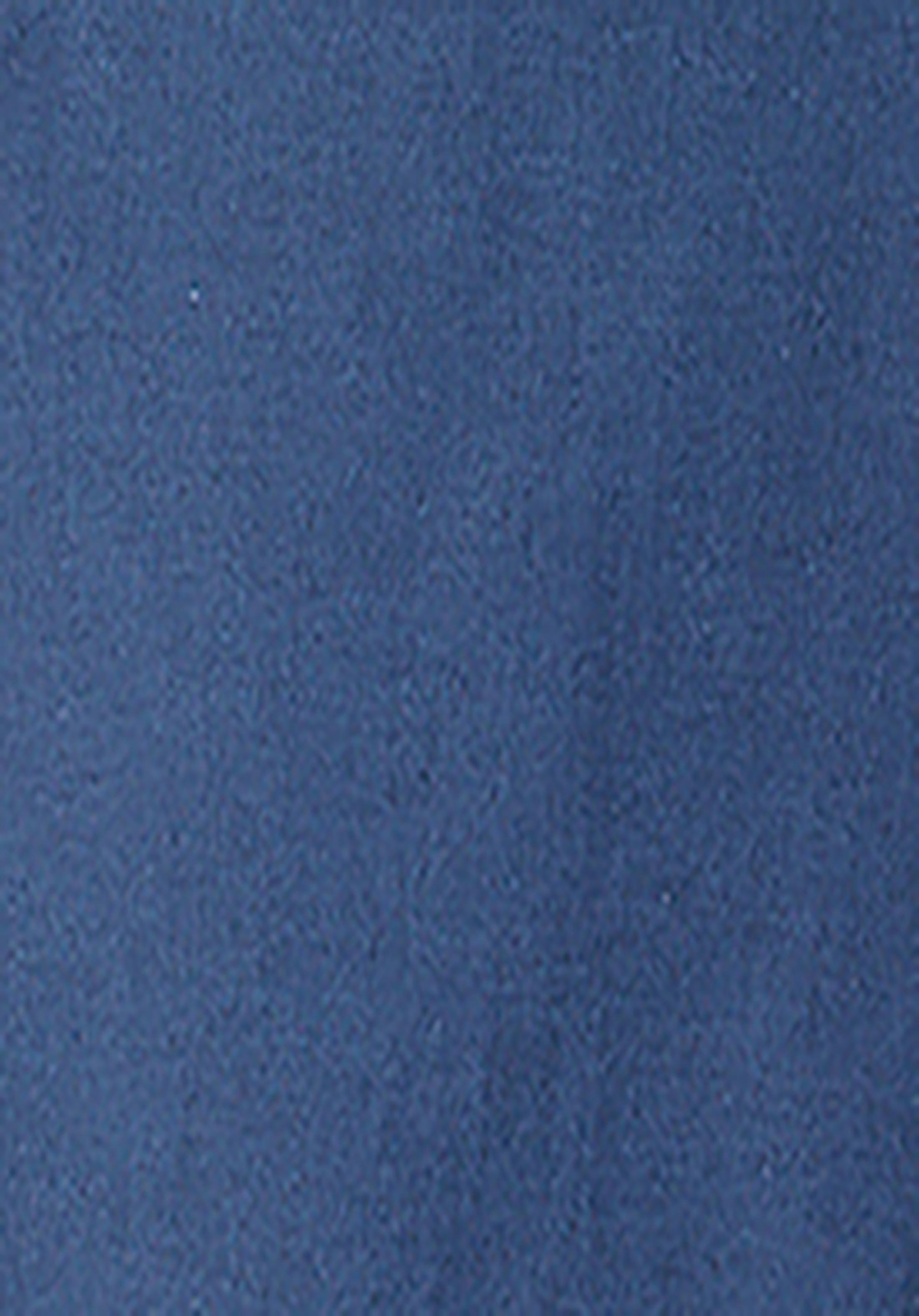Slim Fit Shirt Neck Düz Erkek Lacivert Uzun Kol Gömlek