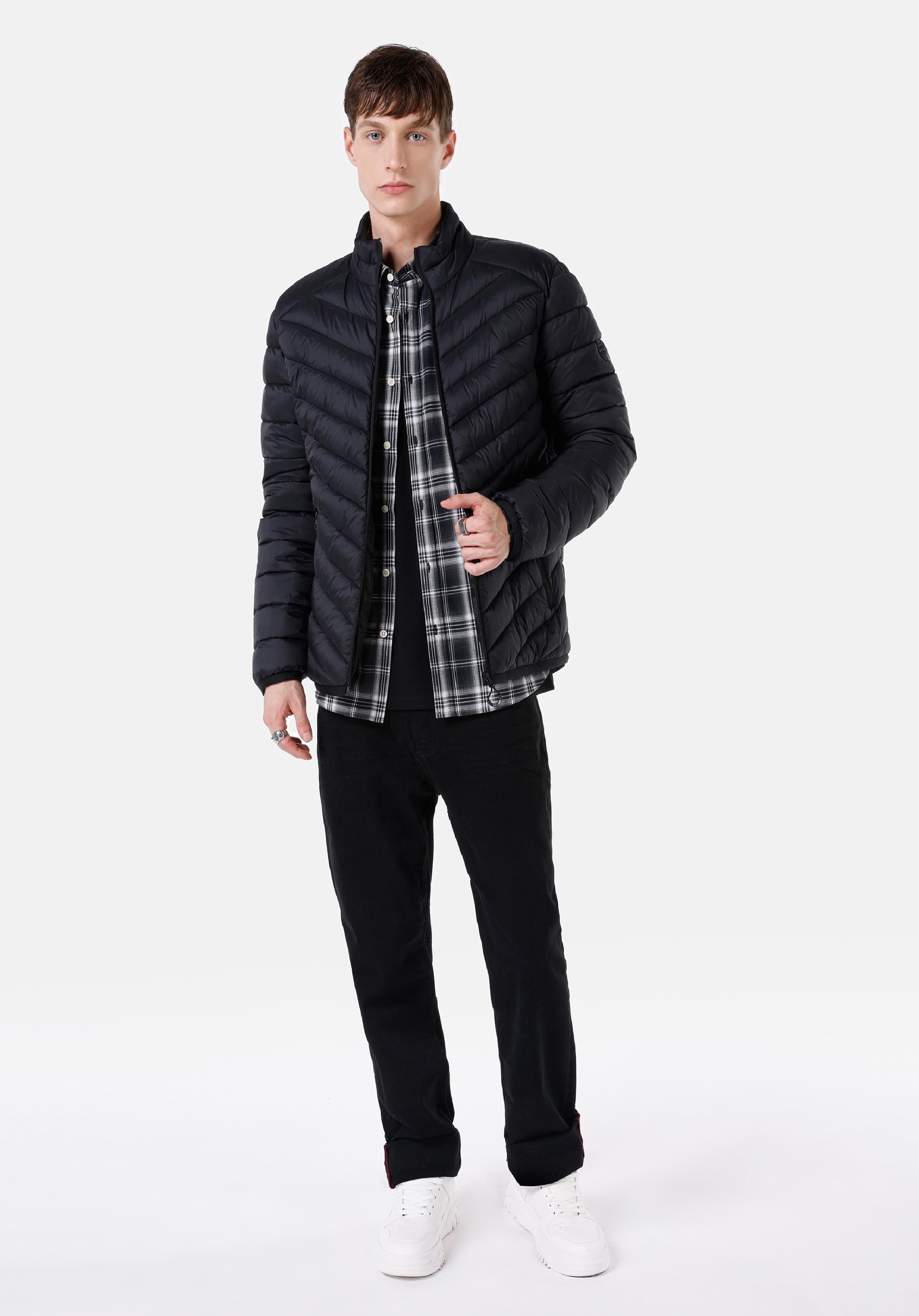 Slim Fit     Erkek Siyah Mont Cl1062510