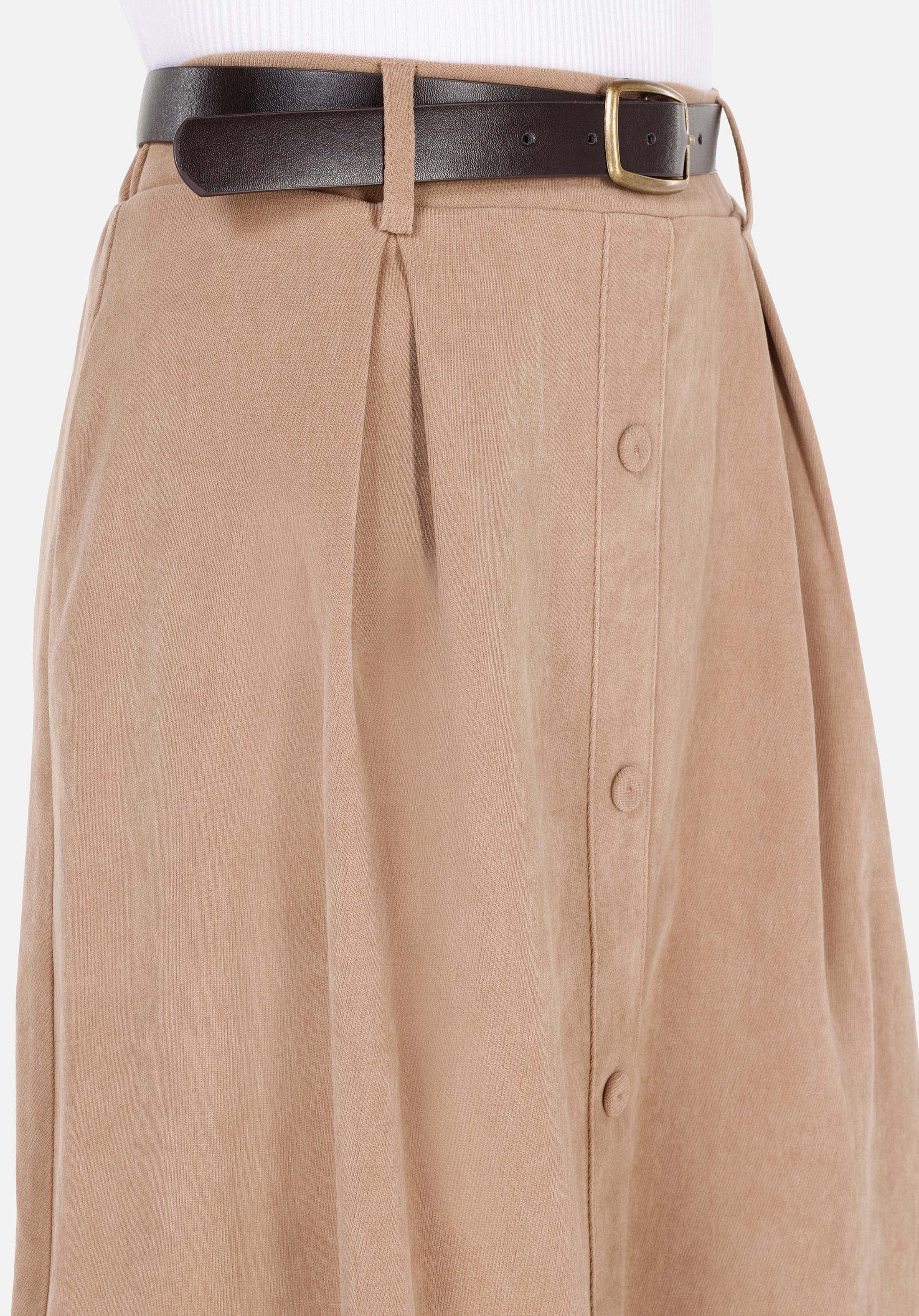 Maxi Length   Kadın Bej Etek