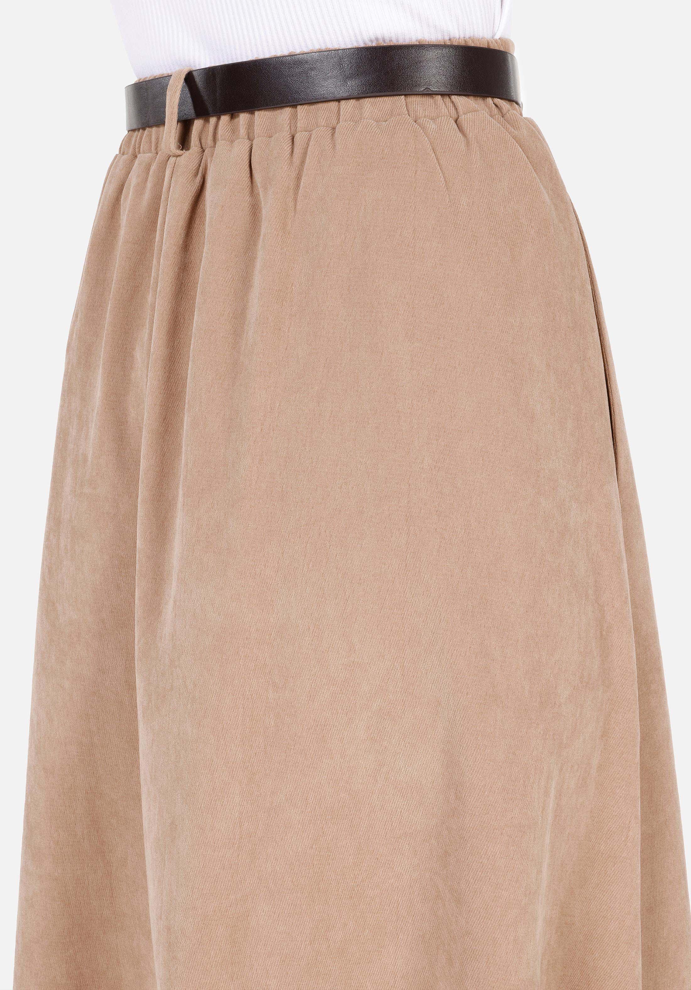 Maxi Length   Kadın Bej Etek