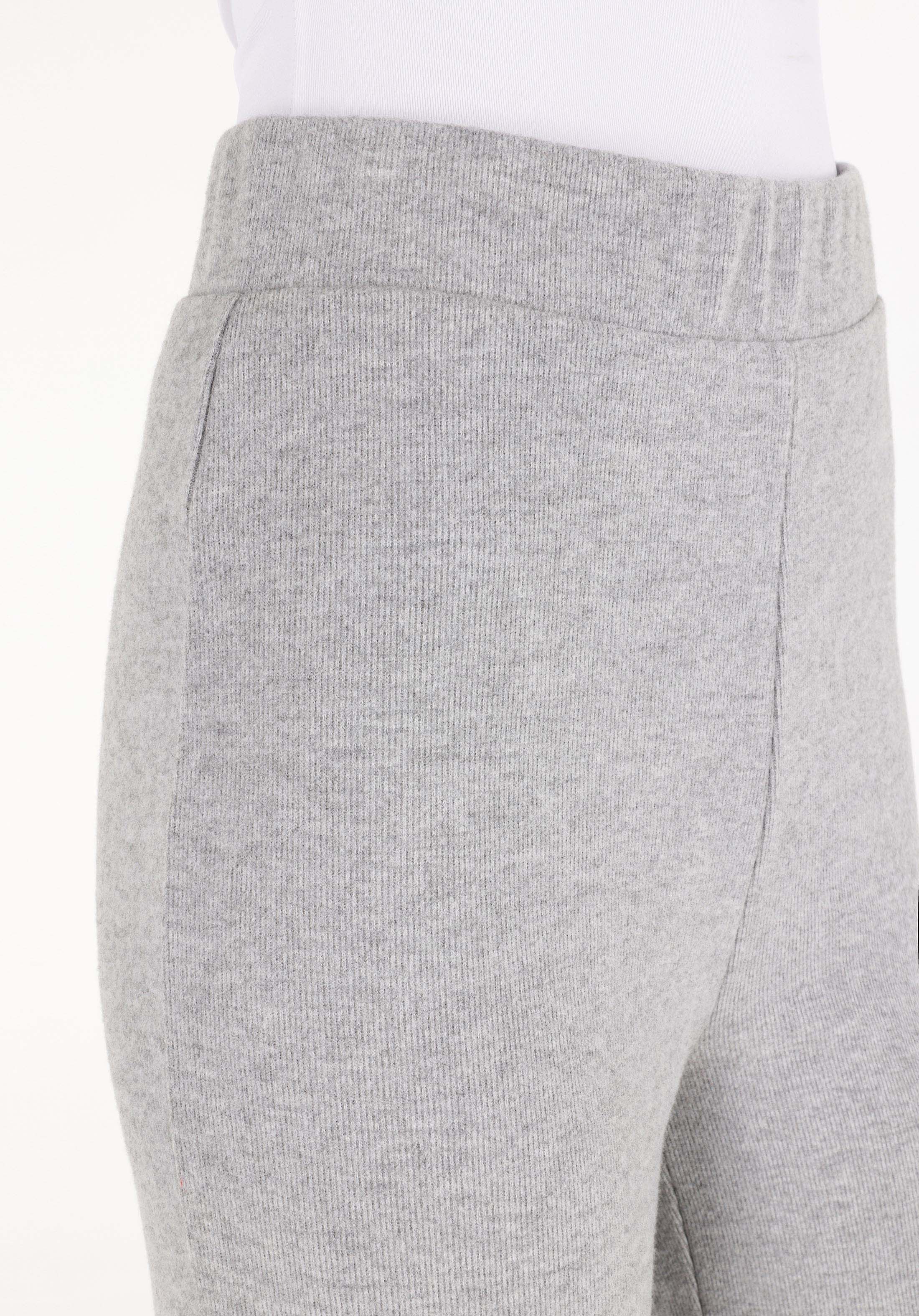 Regular Fit Orta Bel  Kadın Gri Eşofman Altı