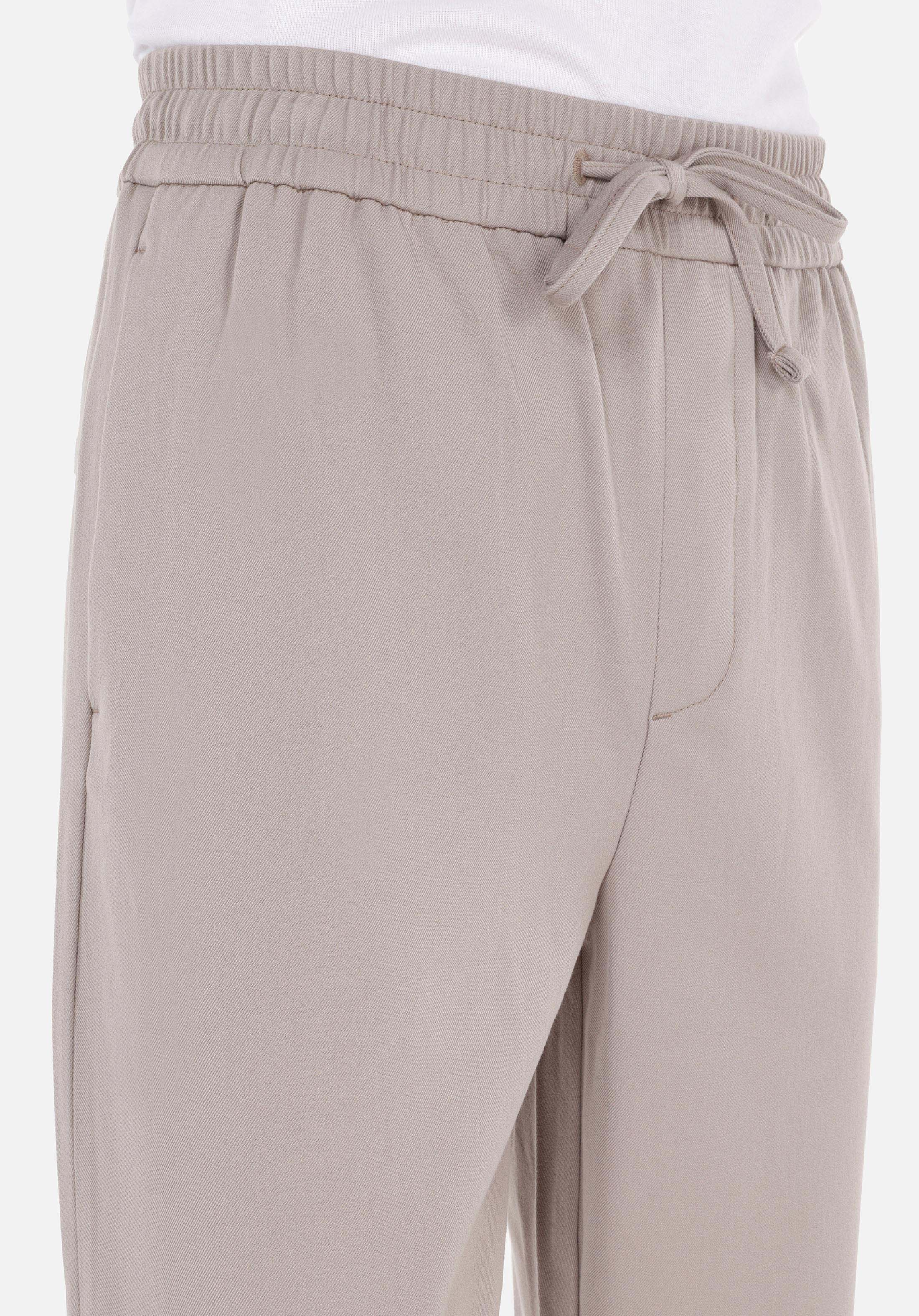 Regular Fit Orta Bel Düz Paça Erkek Bej  Pantolon