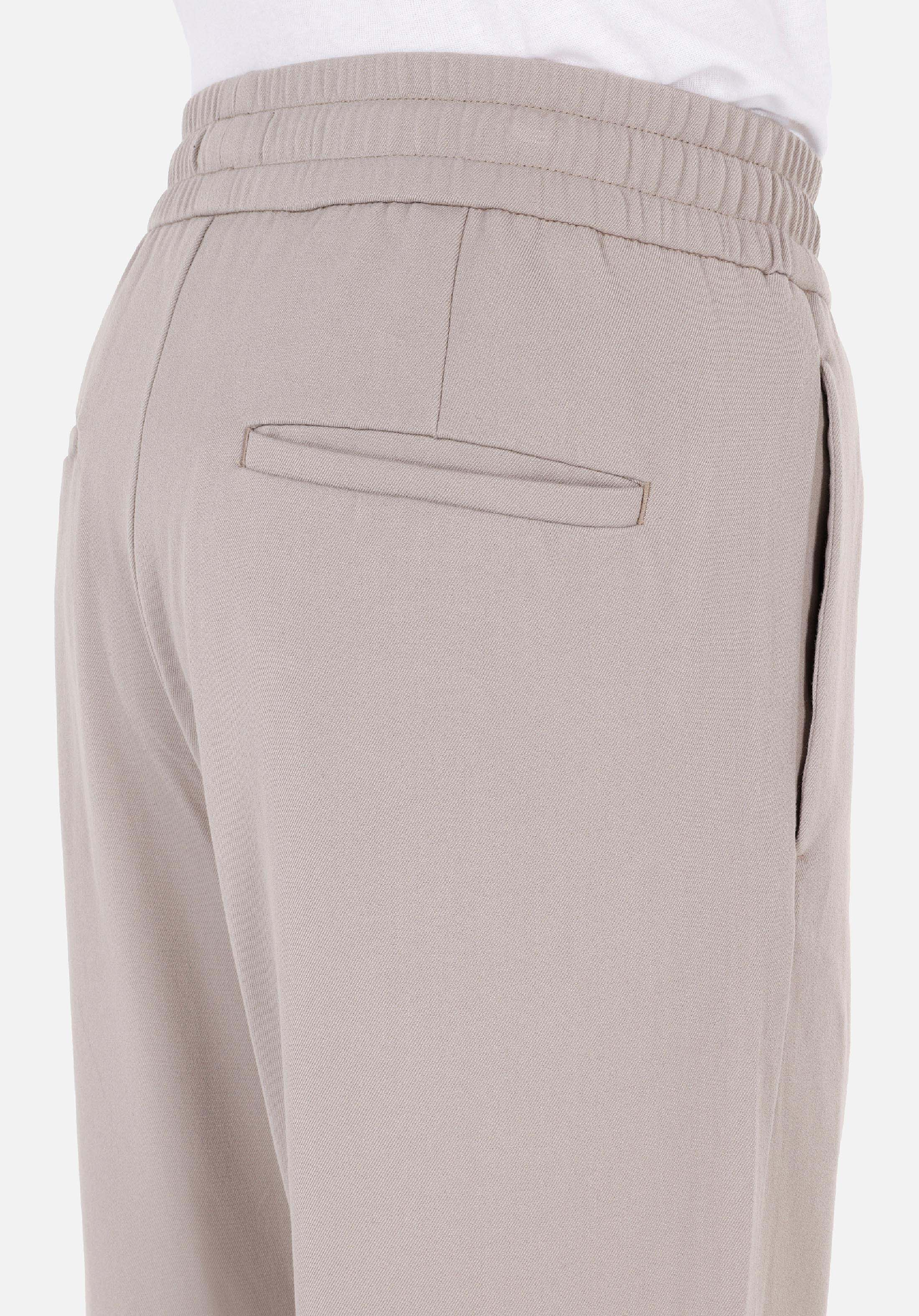 Regular Fit Orta Bel Düz Paça Erkek Bej  Pantolon