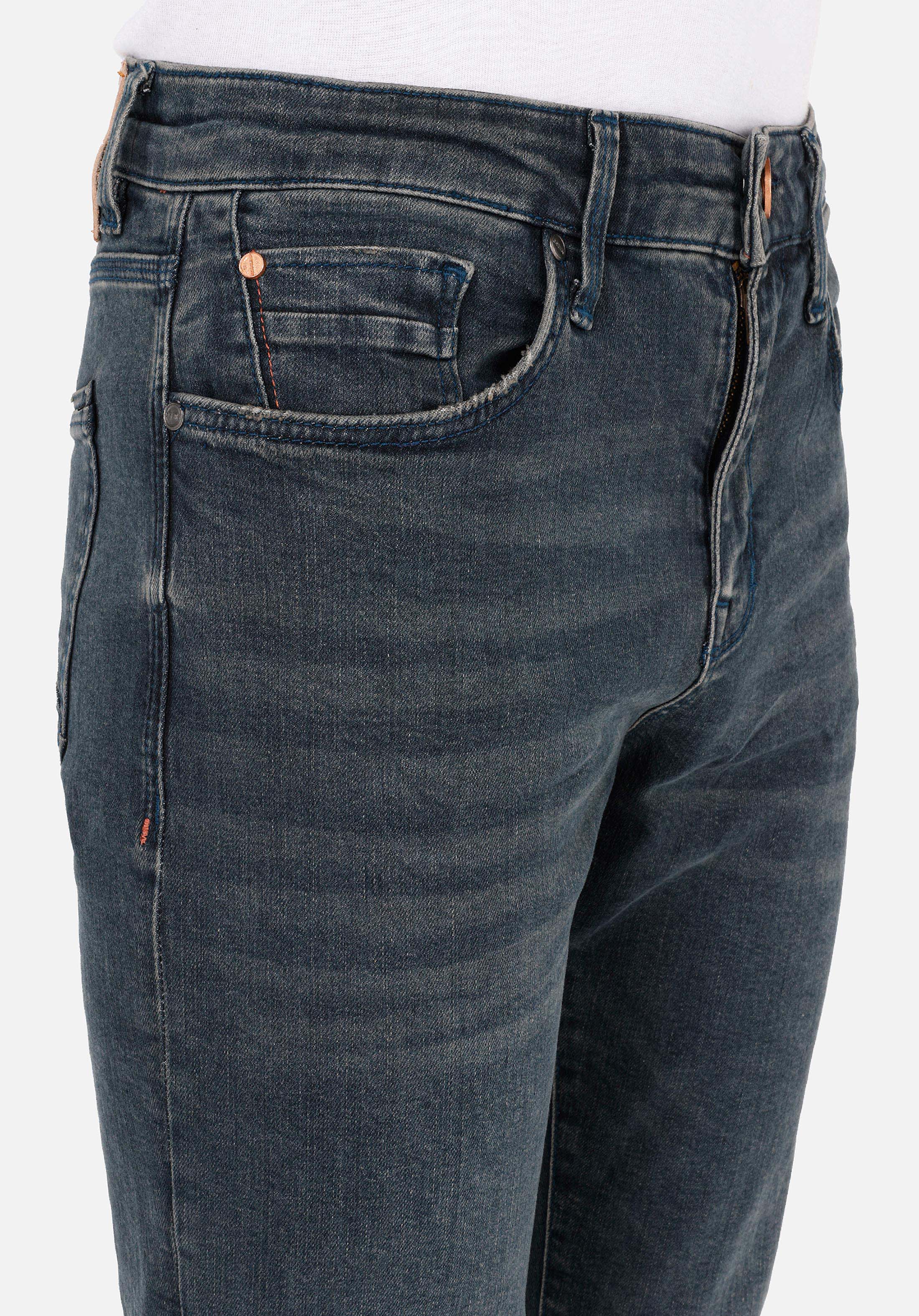 Slim Fit Düşük Bel Dar Paça Erkek Yeşil Jean Pantolon