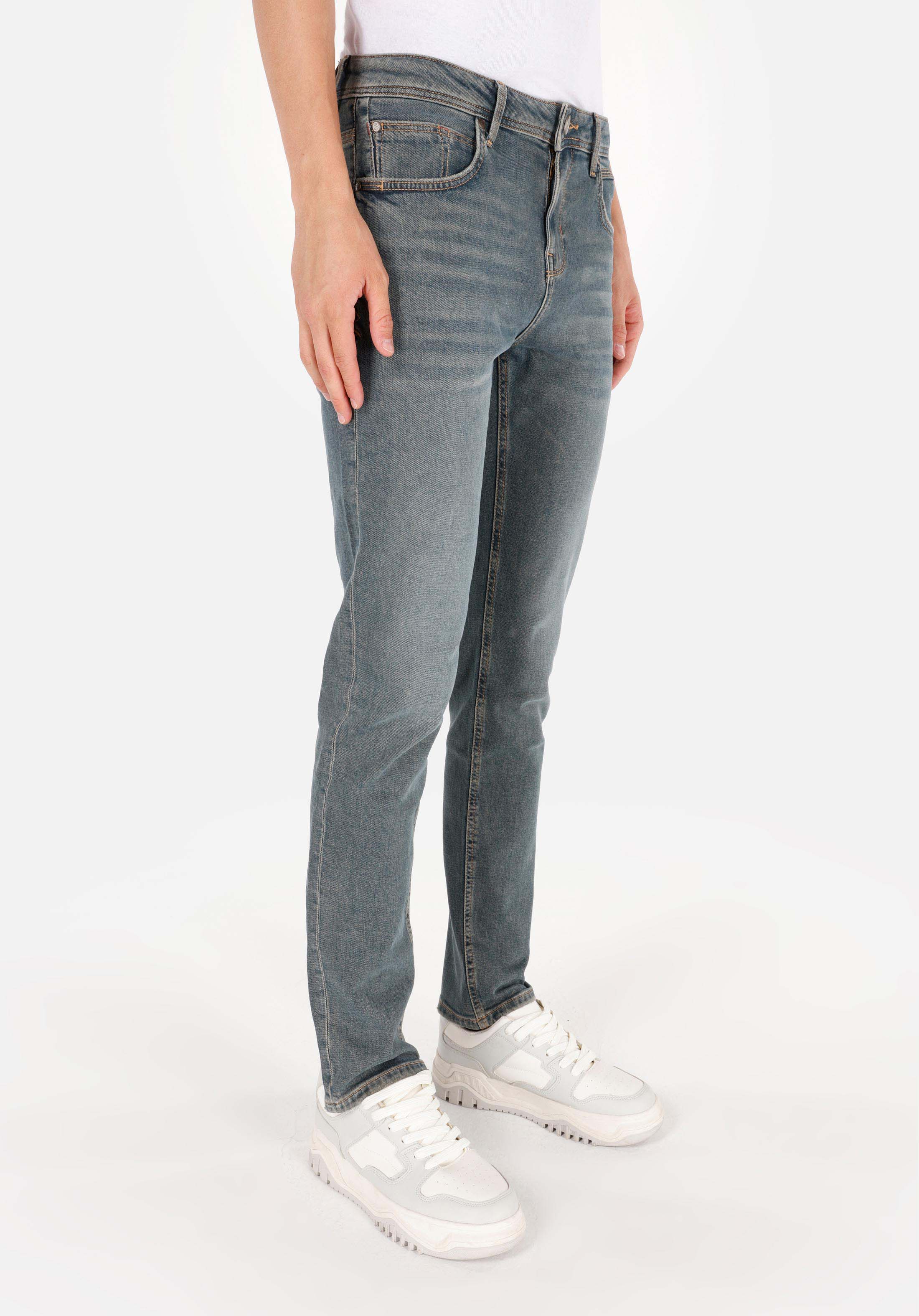 Straight Fit Düşük Bel Düz Paça Erkek Koyu İndigo Jean Pantolon