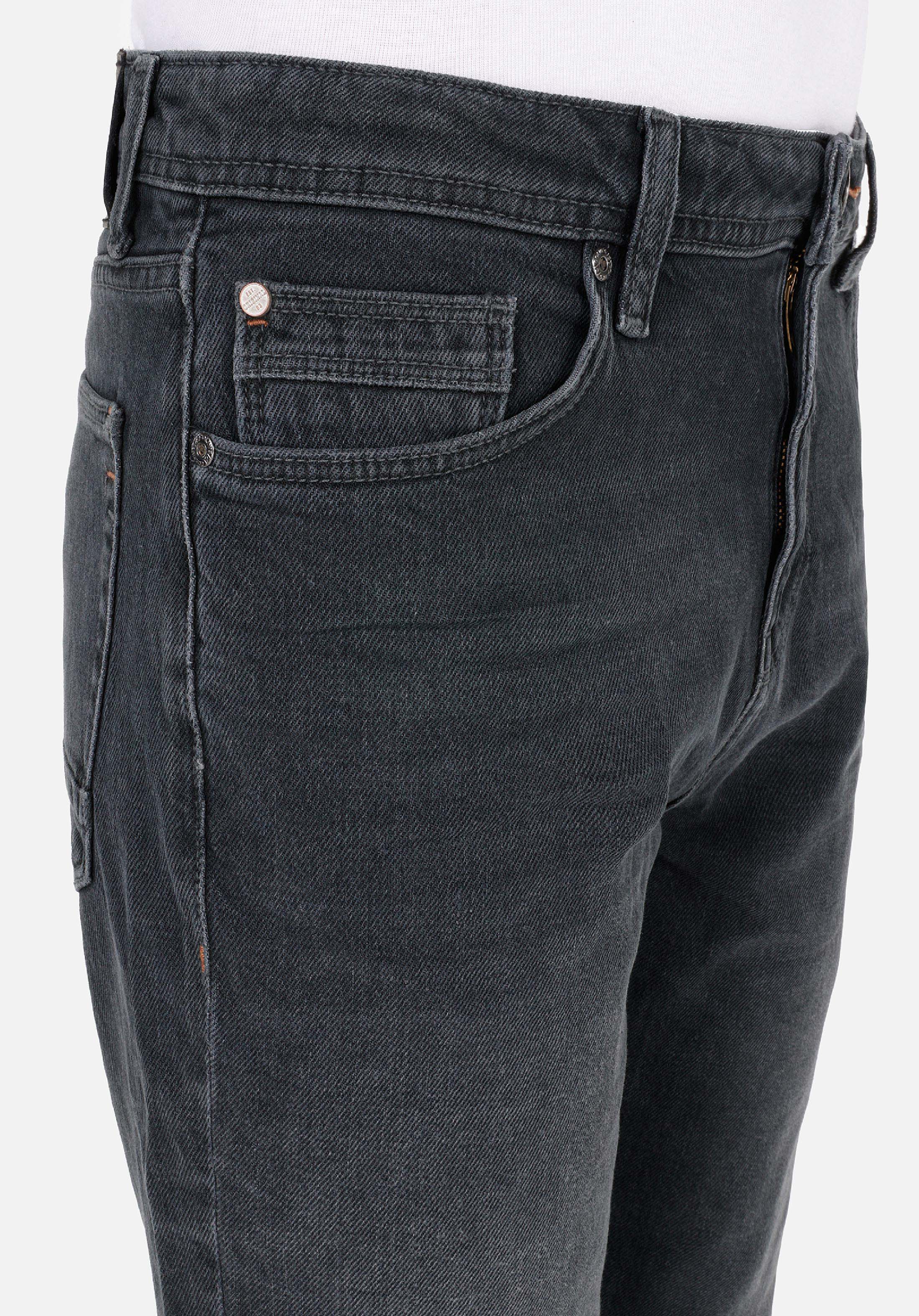 Regular Fit Orta Bel Daralan Paça Erkek Koyu İndigo Jean Pantolon