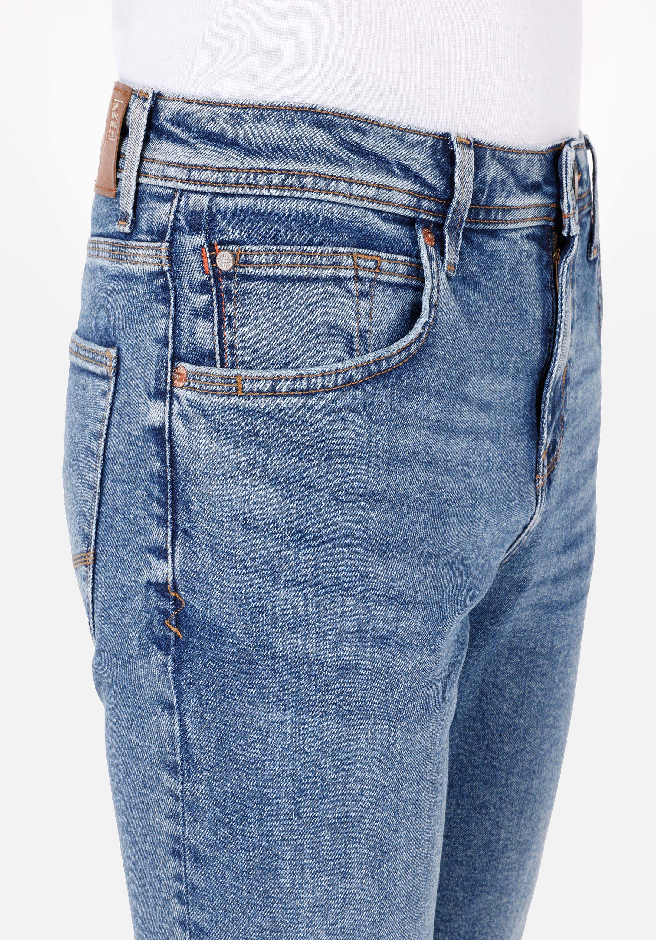 Straight Fit Düşük Bel Düz Paça Erkek Koyu İndigo Jean Pantolon