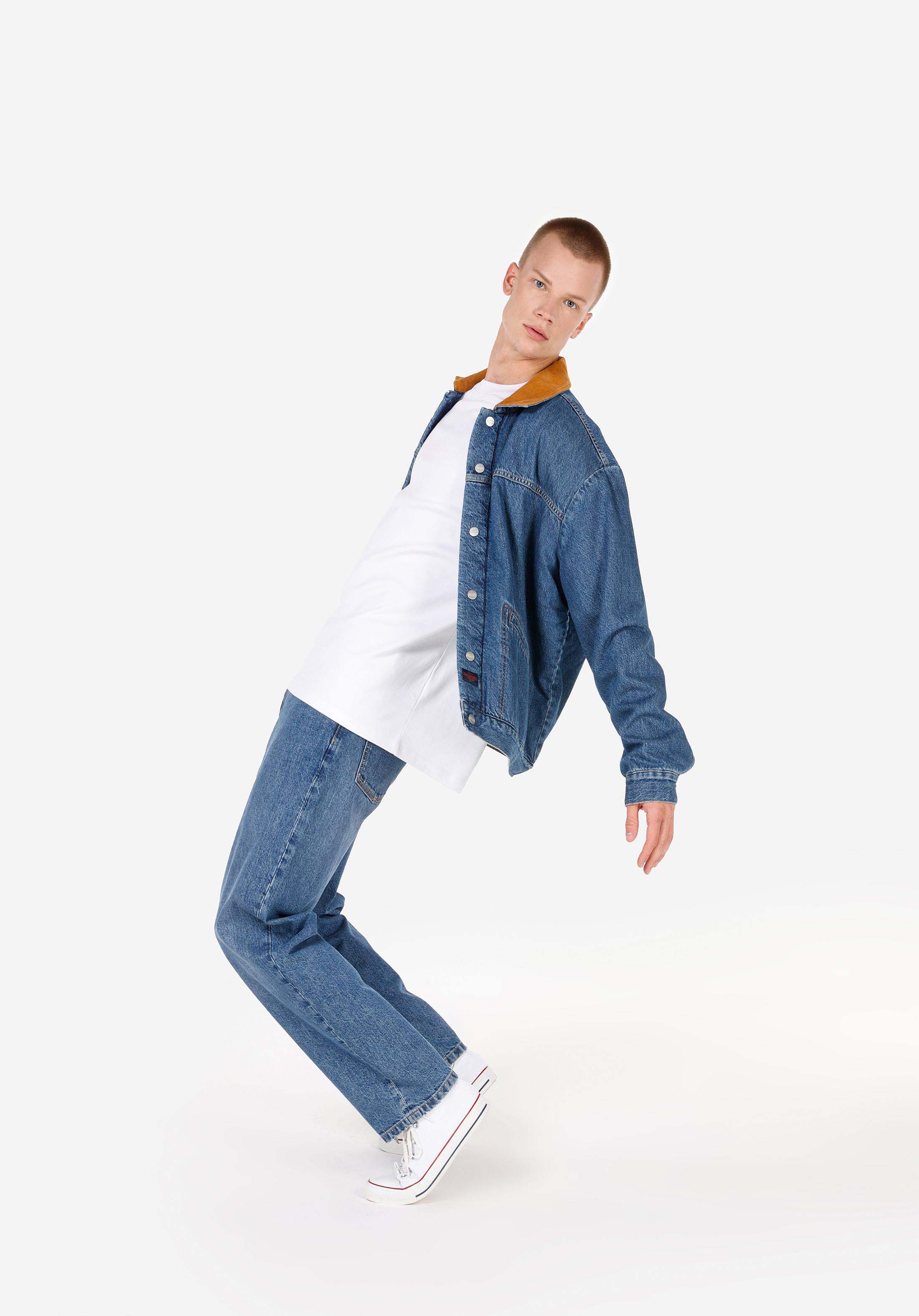 Regular Fit    Erkek Mavi Ceket