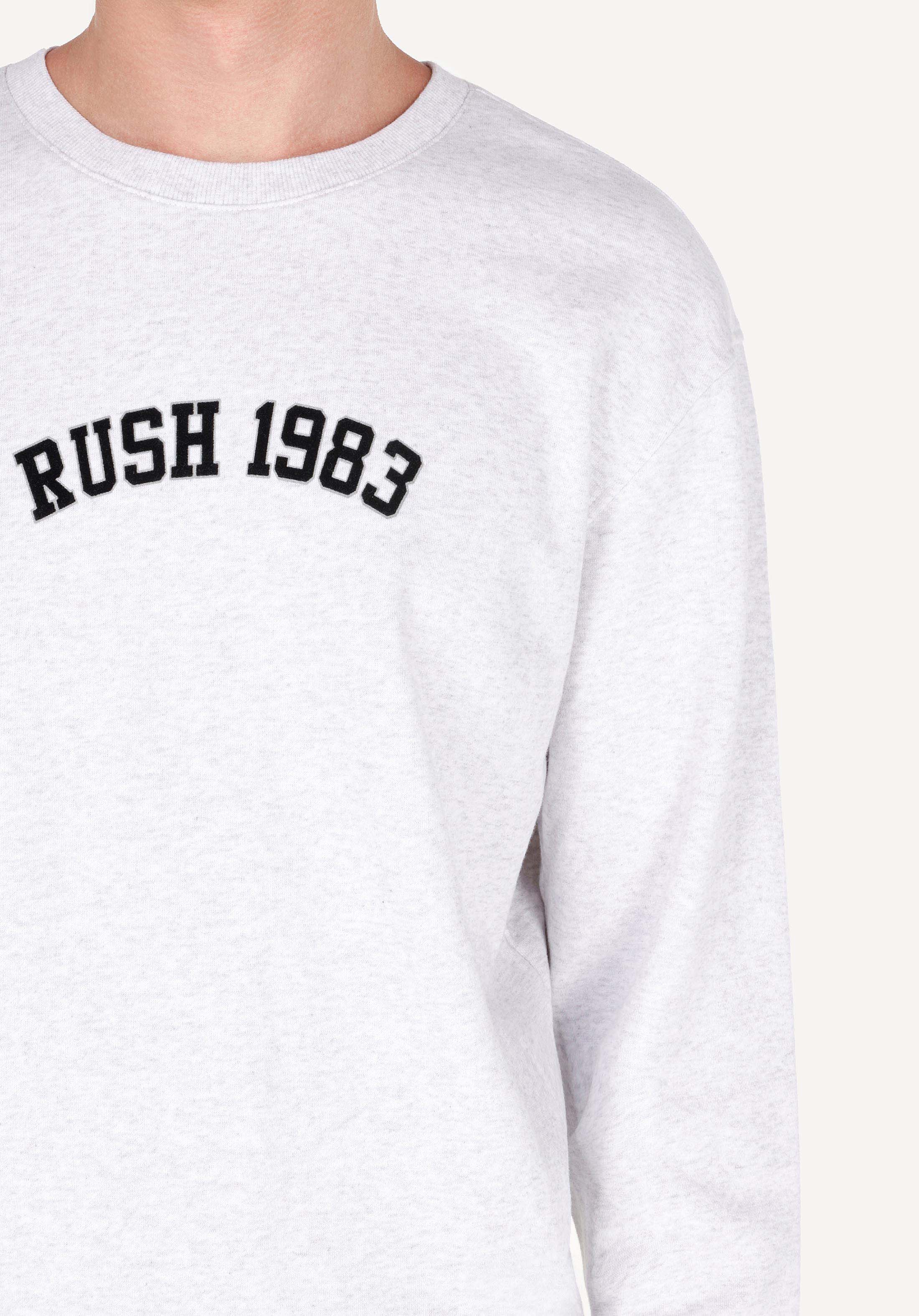 Comfort Fit   Erkek Gri Sweatshirt