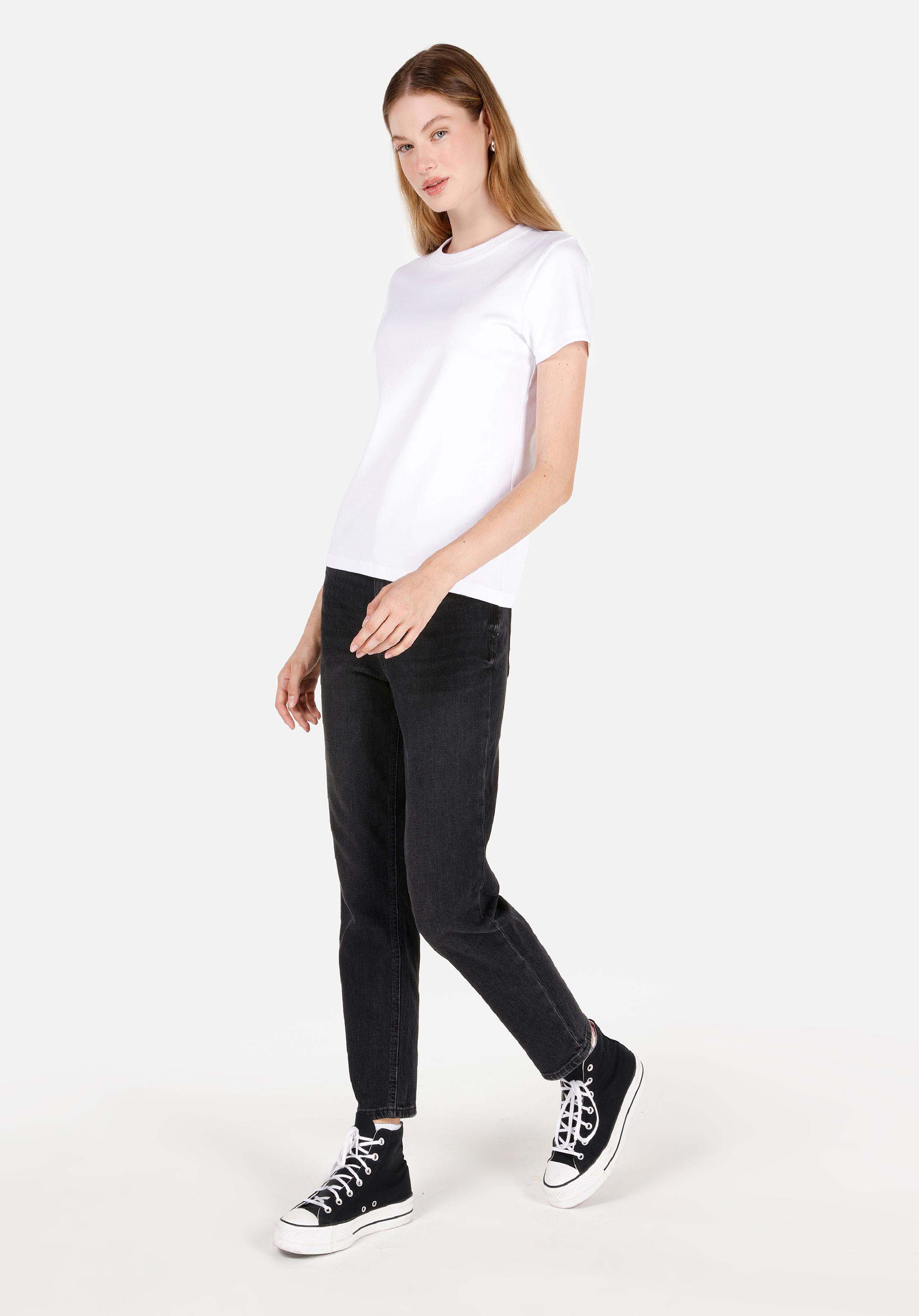 Mom Fit  Daralan Paça Kadın Denim Jean Pantolon