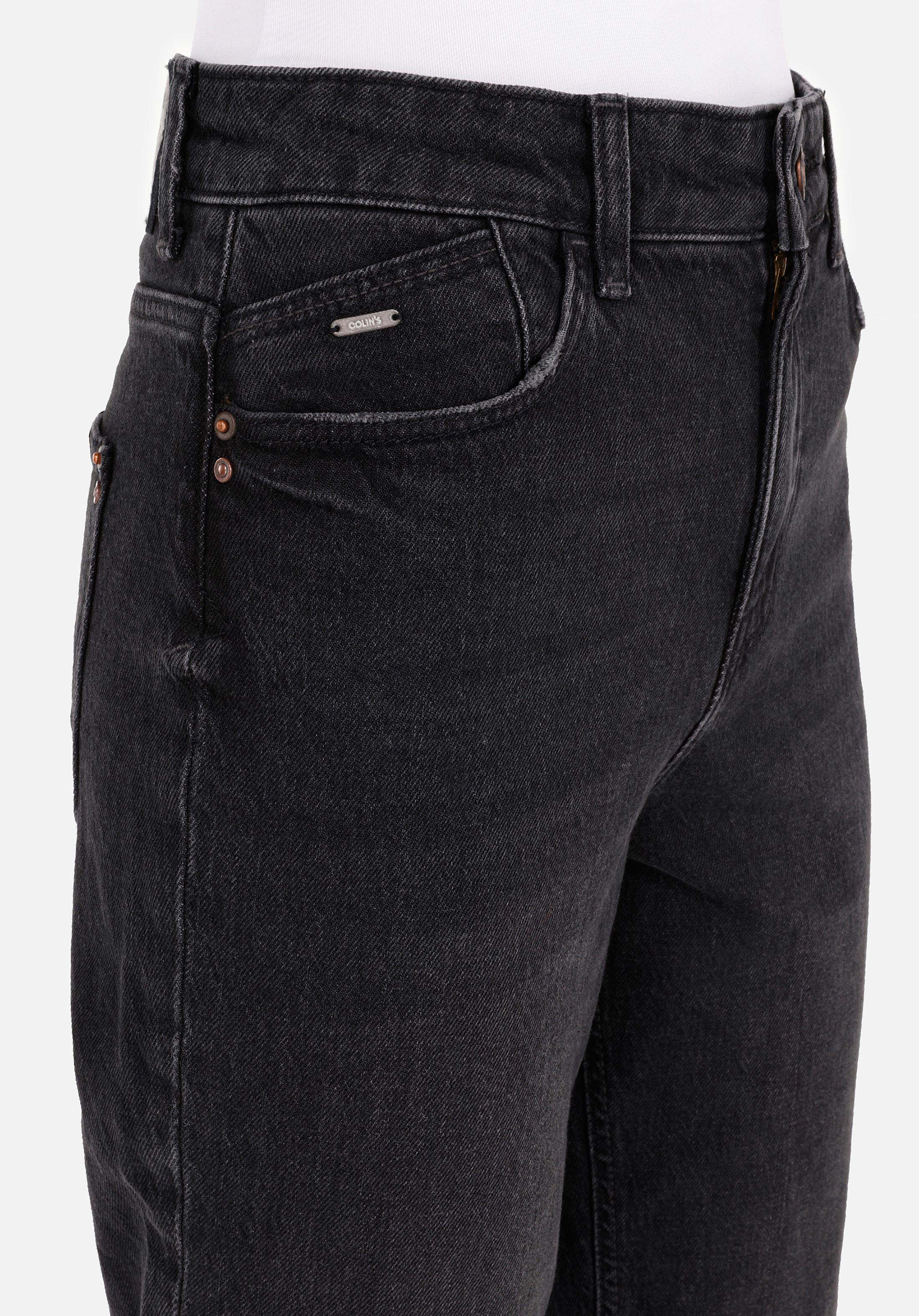 Mom Fit  Daralan Paça Kadın Denim Jean Pantolon