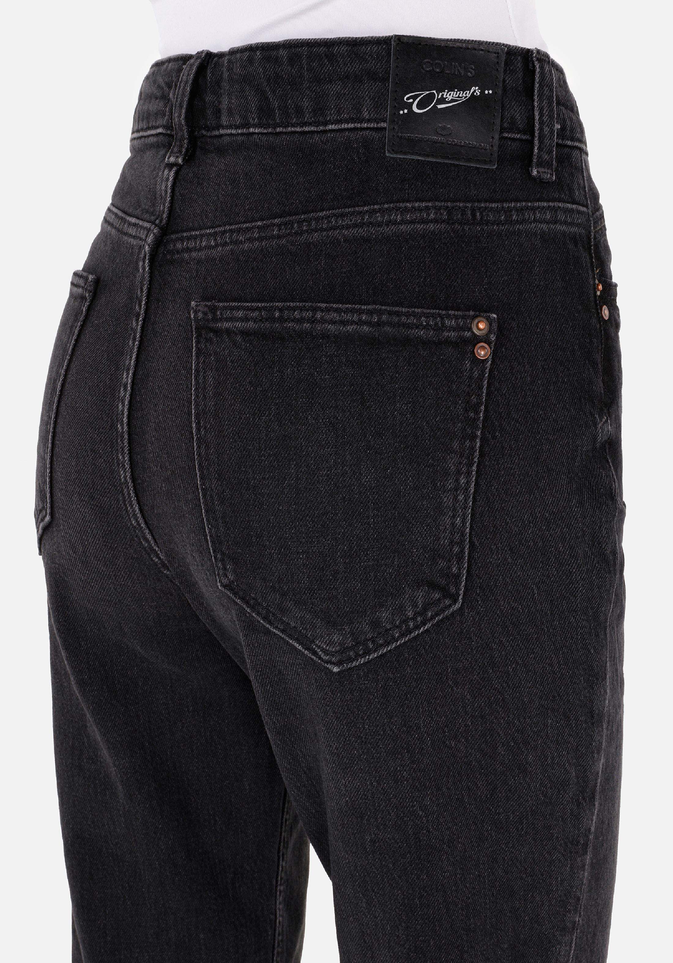 Mom Fit  Daralan Paça Kadın Denim Jean Pantolon