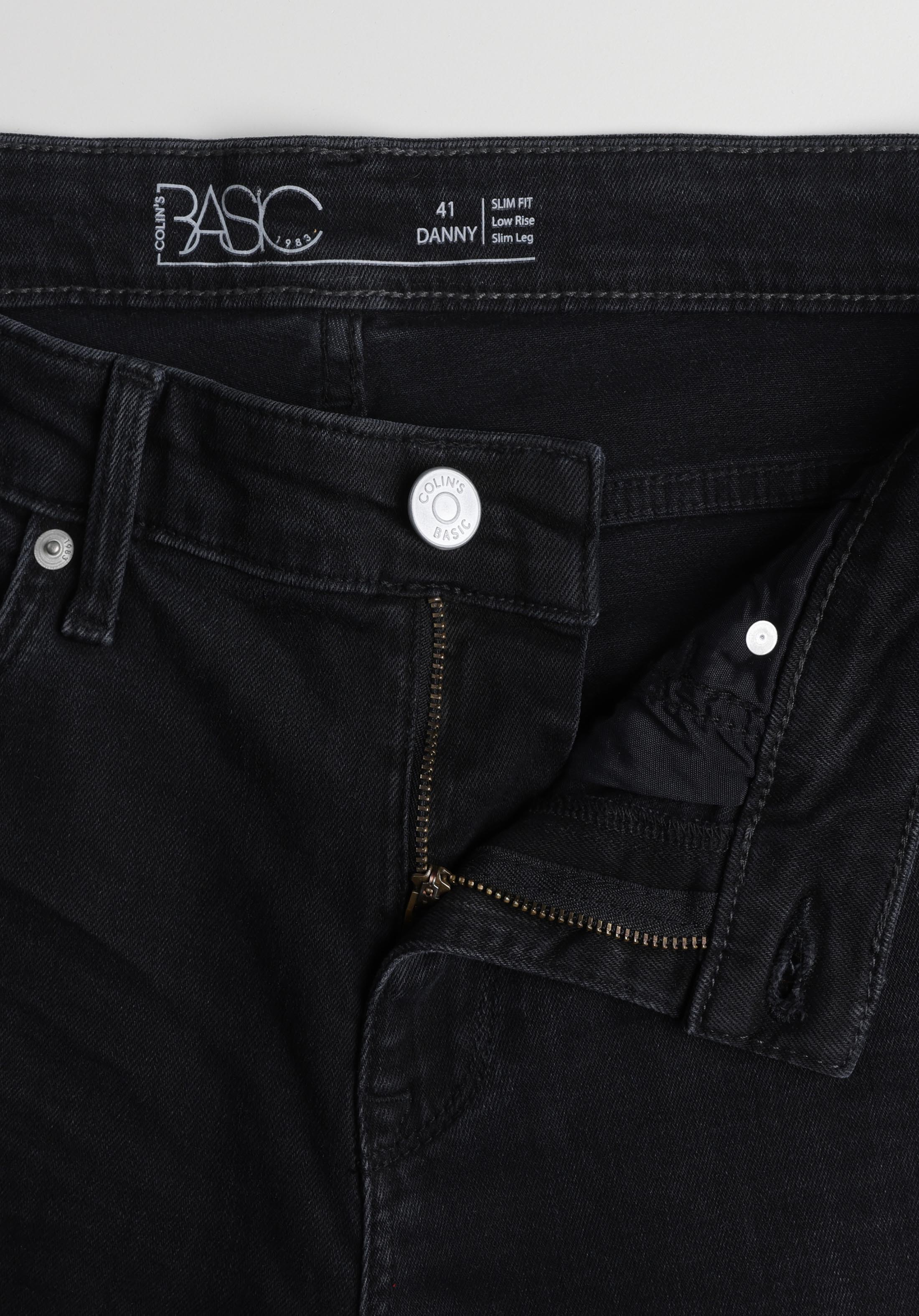 Slim Fit Düşük Bel Dar Paça Erkek Denim Jean Pantolon